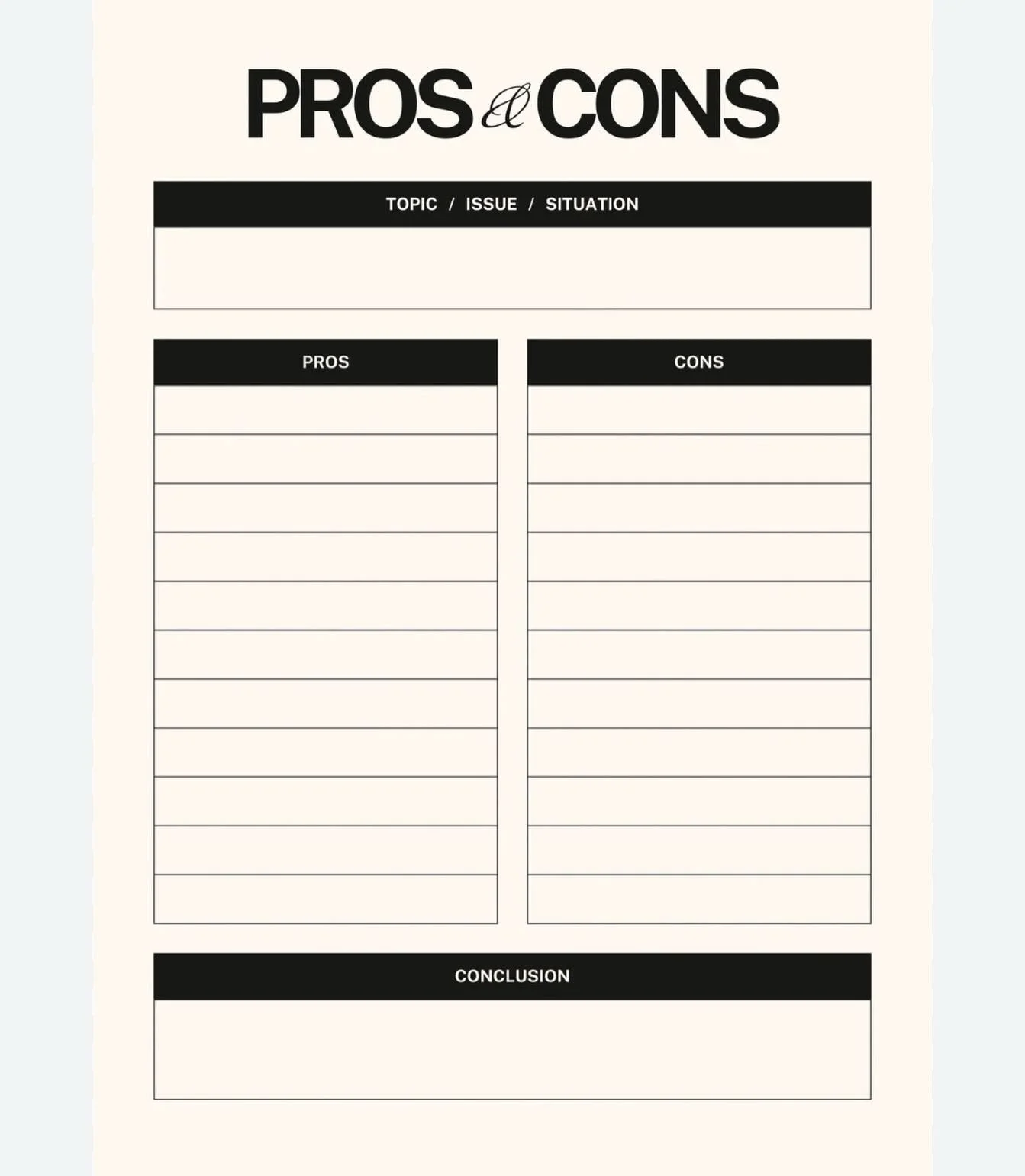 Today looked a little different&hellip;⁣
⁣
I spent part of my day helping a long-term client with some executive functioning coaching as she worked through a big life decision.⁣
⁣
Together, we created pros &amp; cons lists for several scenarios to ma