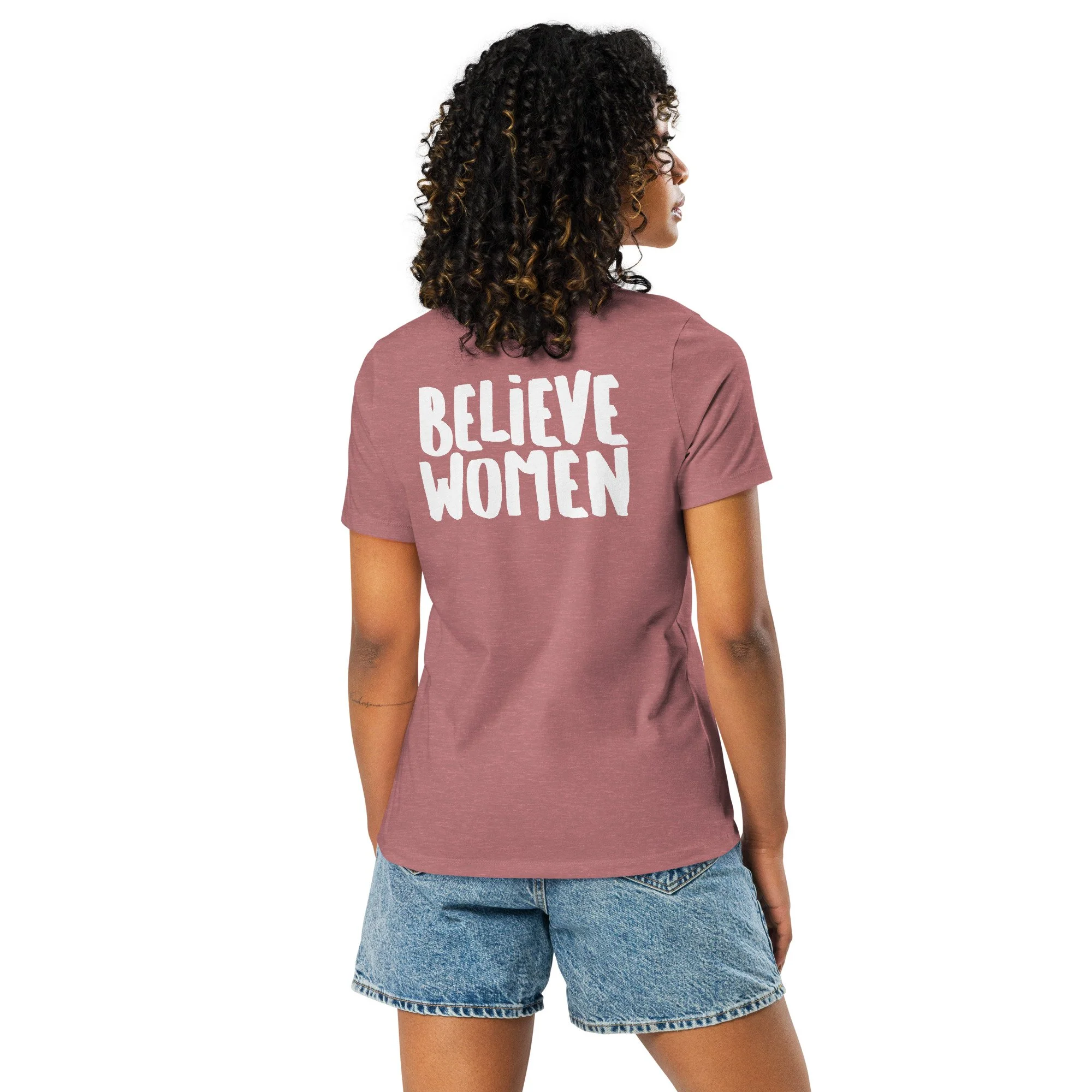 'Believe Women' Women's Relaxed T-Shirt