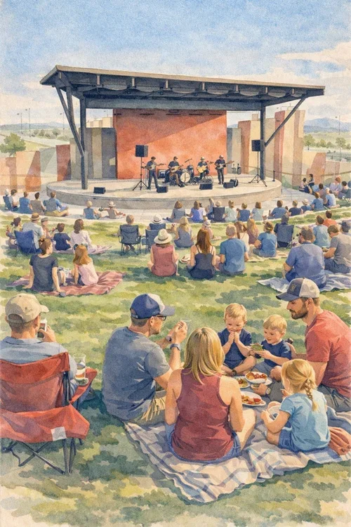 Palisade Park Amphitheater - Community Market 