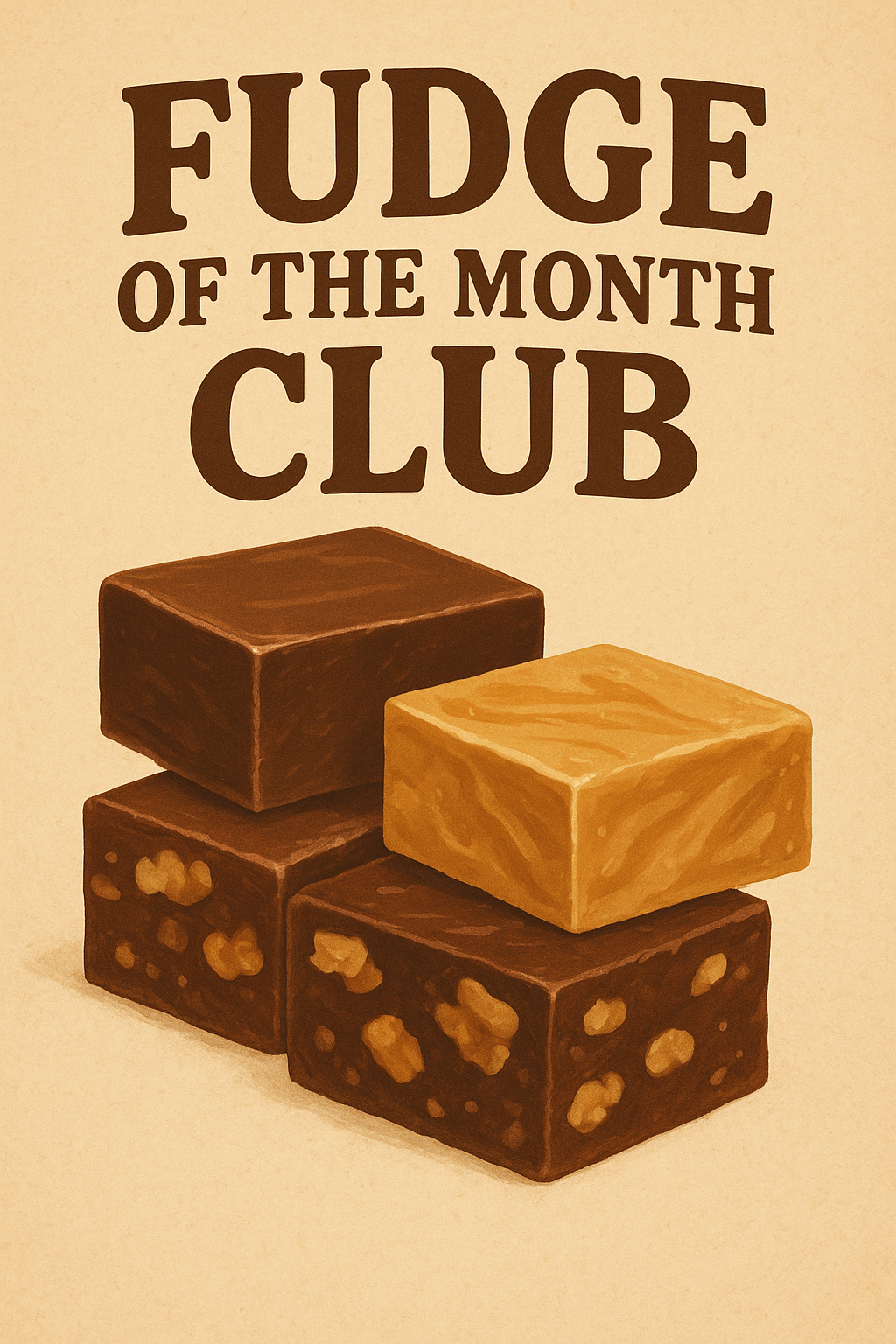 ALL NEW - Fudge of the Month Club