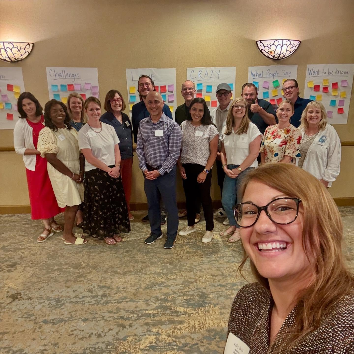 While I may have arrived first, every single person who walked into that conference room offered a hello, an introduction, a smile, kindness in its purest form.

The warmth this group exudes is unparalleled.

The leadership team at Foothill Country D