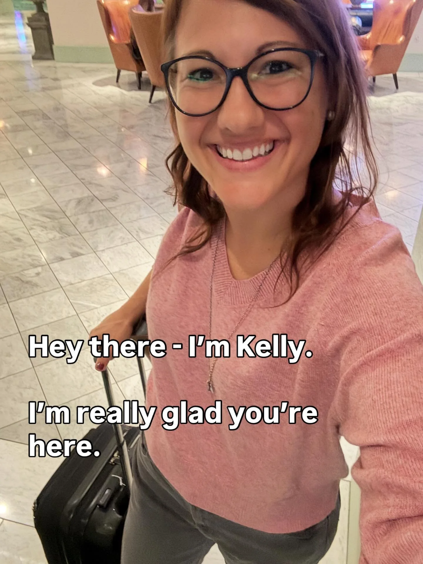 If you&rsquo;re new here: welcome. I&rsquo;m really glad you found your way to this space. 💛
 I&rsquo;m Kelly.

I&rsquo;m a mom of two.
 A former higher ed leader who wanted to be a president, until burnout, postpartum depression, and the need for f