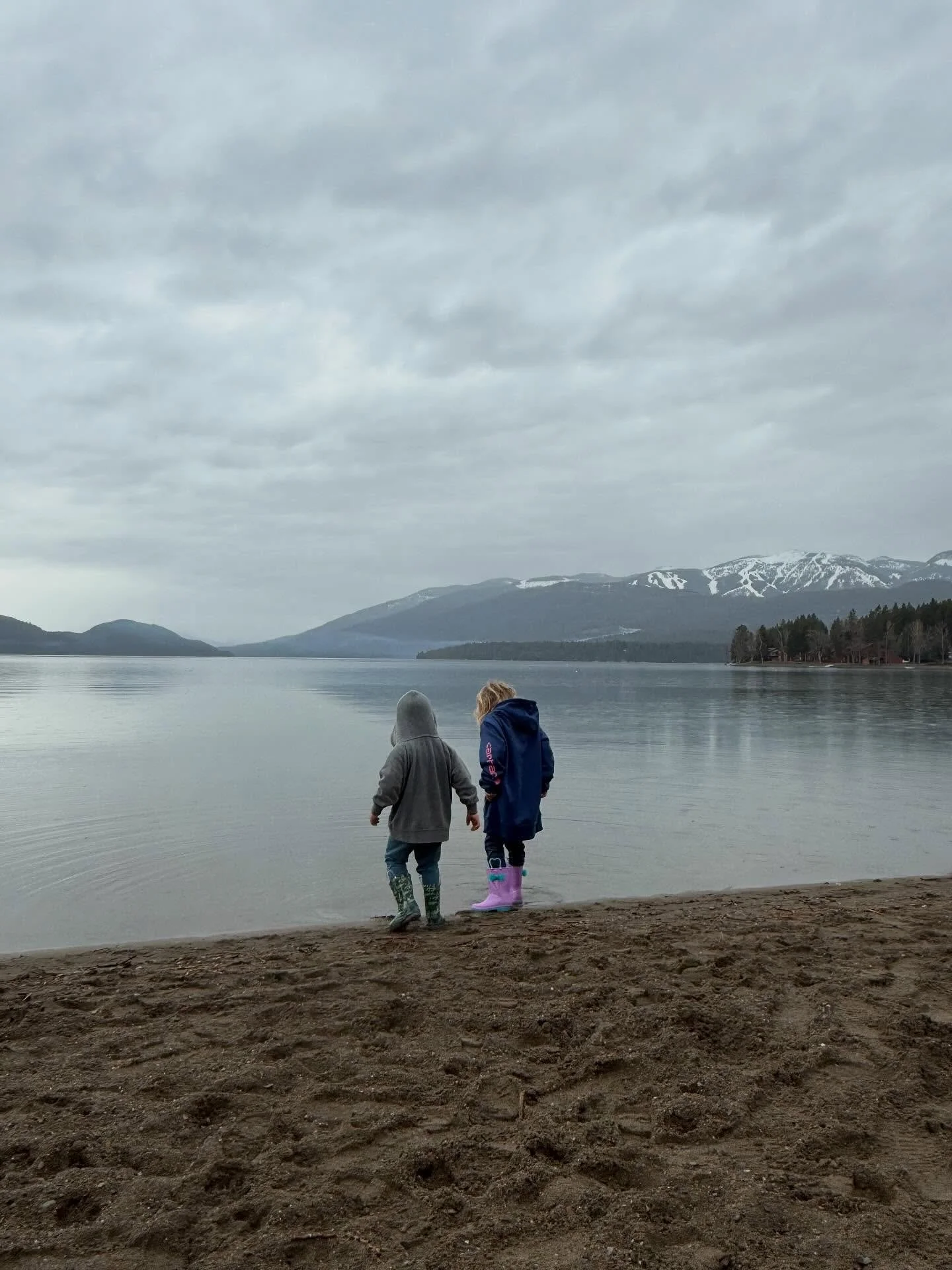 This is the part I don&rsquo;t want to miss.

Not the big moments.

This.

Feet in the water.

Slow time.

Being present.