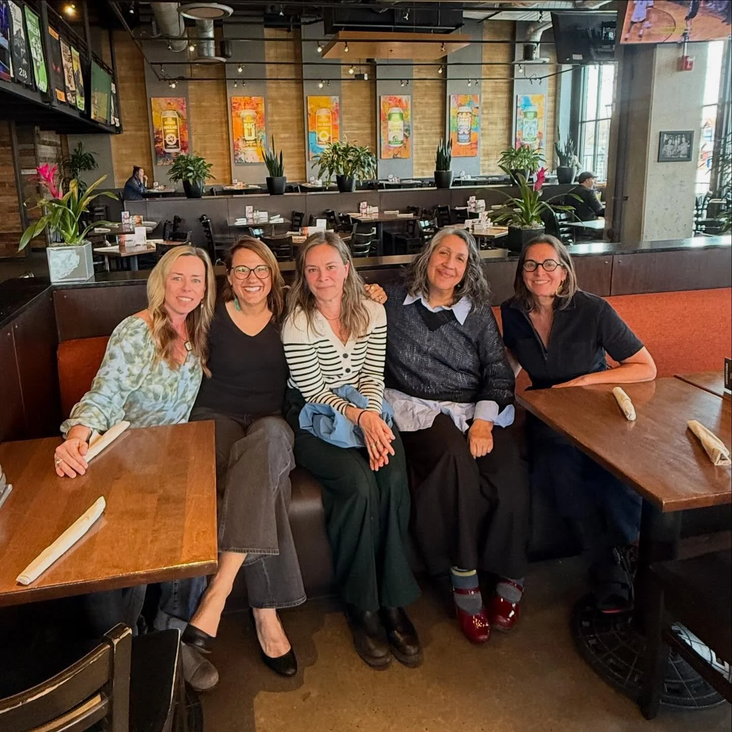 From Zoom to real life.

Getting to finally cheers these women in person was everything.

Rise hits different when you&rsquo;re in the same room. @taunyadressler @kmaanum76 

Missed you, Keshia &amp; Emily 🤍