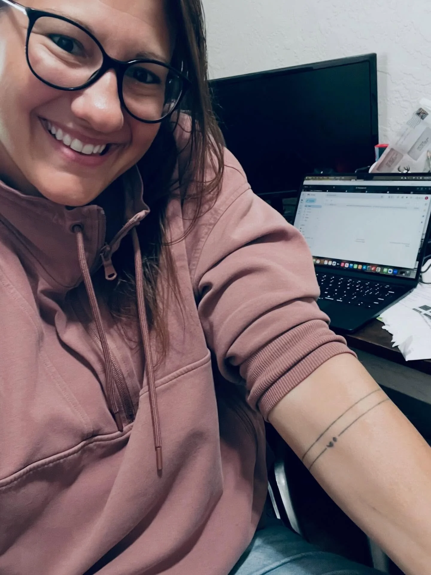 I have a semicolon tattoo.

It&rsquo;s small. Easy to miss.

But it holds one of the most important truths of my life.

There was a time when my story almost ended.

And it didn&rsquo;t.

A semicolon is used when a sentence could end&hellip;but doesn