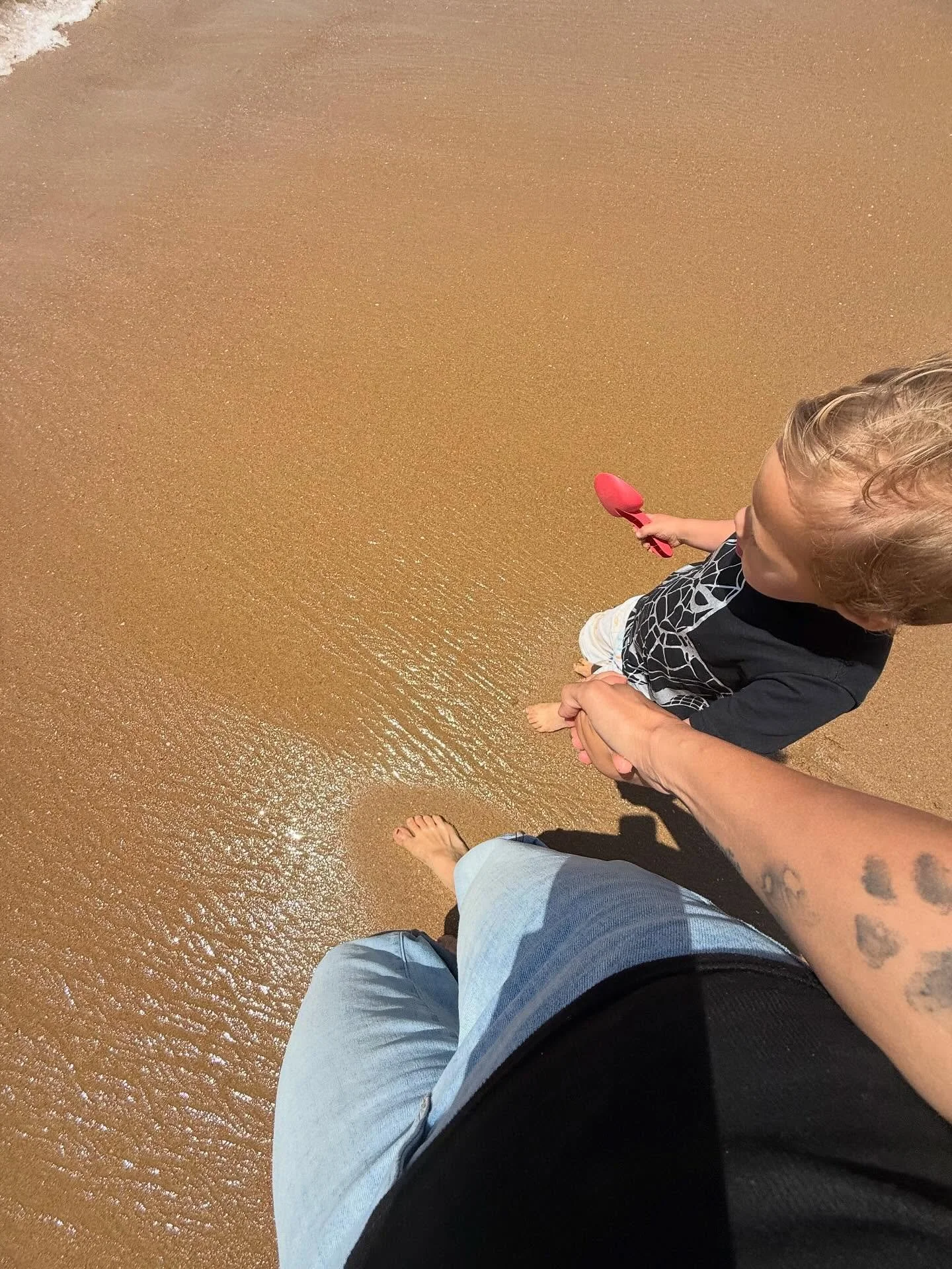 This weekend, I needed a reset.

So we went to the beach.

No agenda. Just space to breathe, be together, and slow down.

I tell my kids this all the time: I take care of me so I can take care of you.

And I hope they&rsquo;re seeing it now&hellip;

