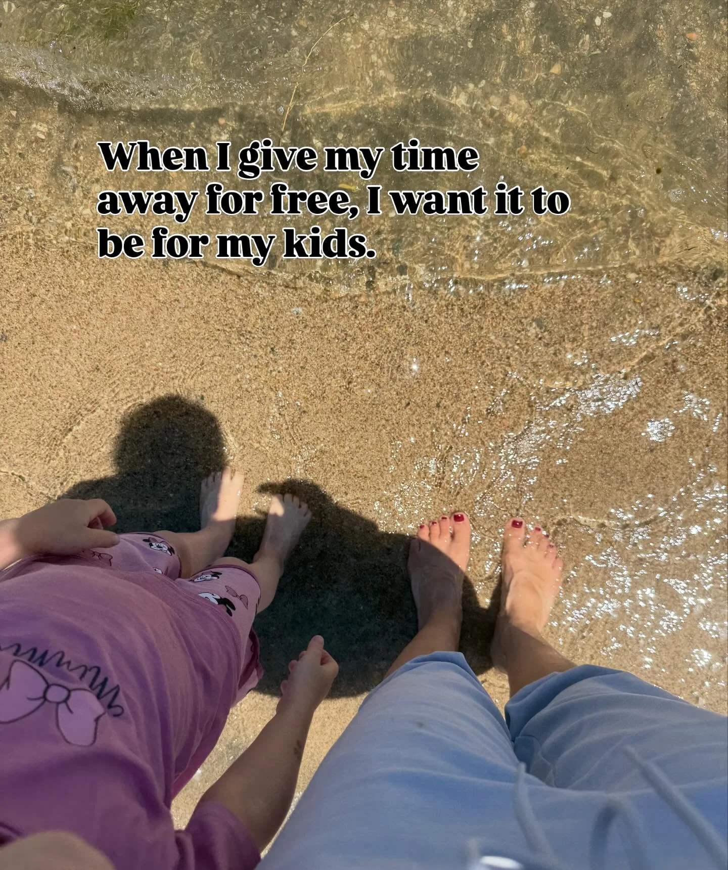 Someone asked me recently if I would do a training for free.

And for a moment, I felt that familiar pull to say yes.

To be helpful.

To be generous.

To make it work.

But instead, I said no.

And when I explained why, I surprised myself with my ow