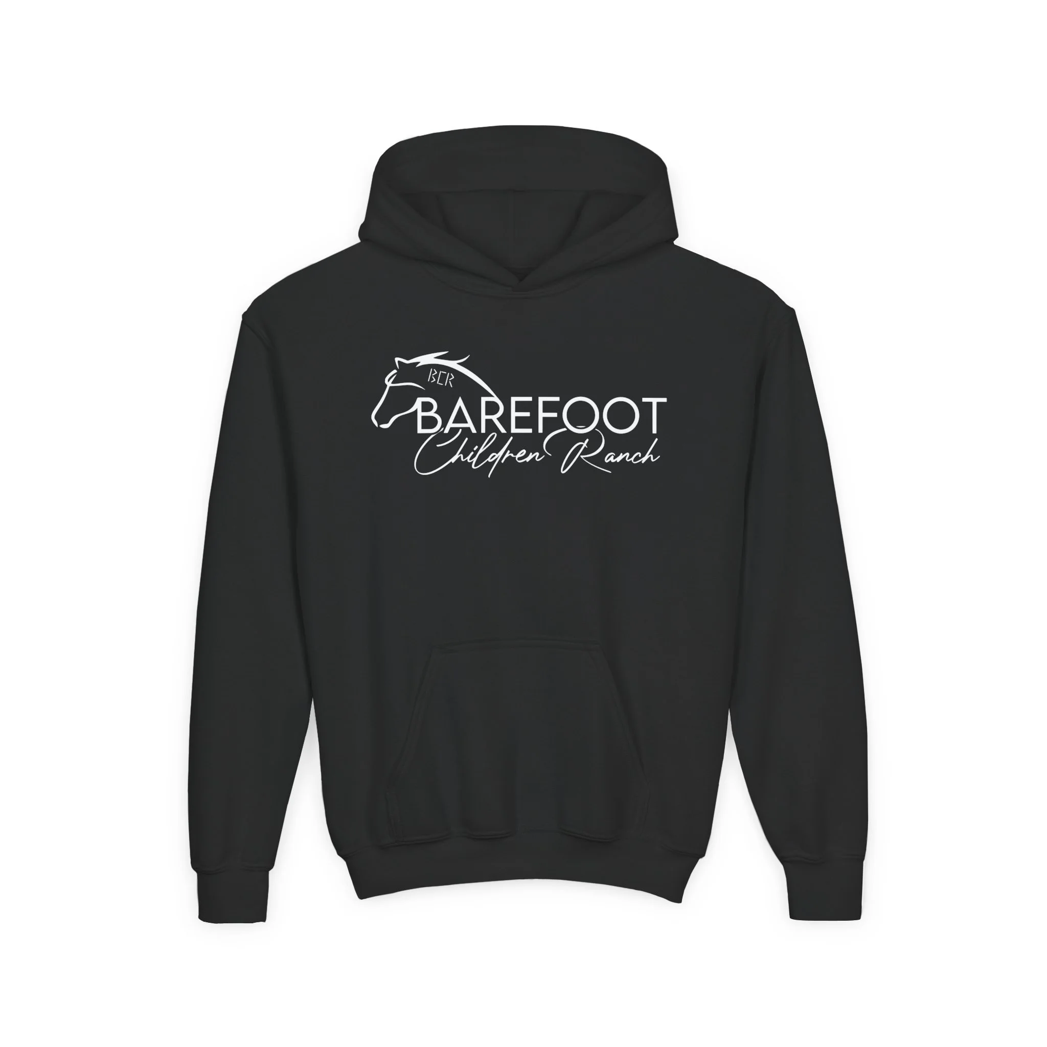 Barefoot Children Ranch - Youth Heavy Blend Hooded Sweatshirt