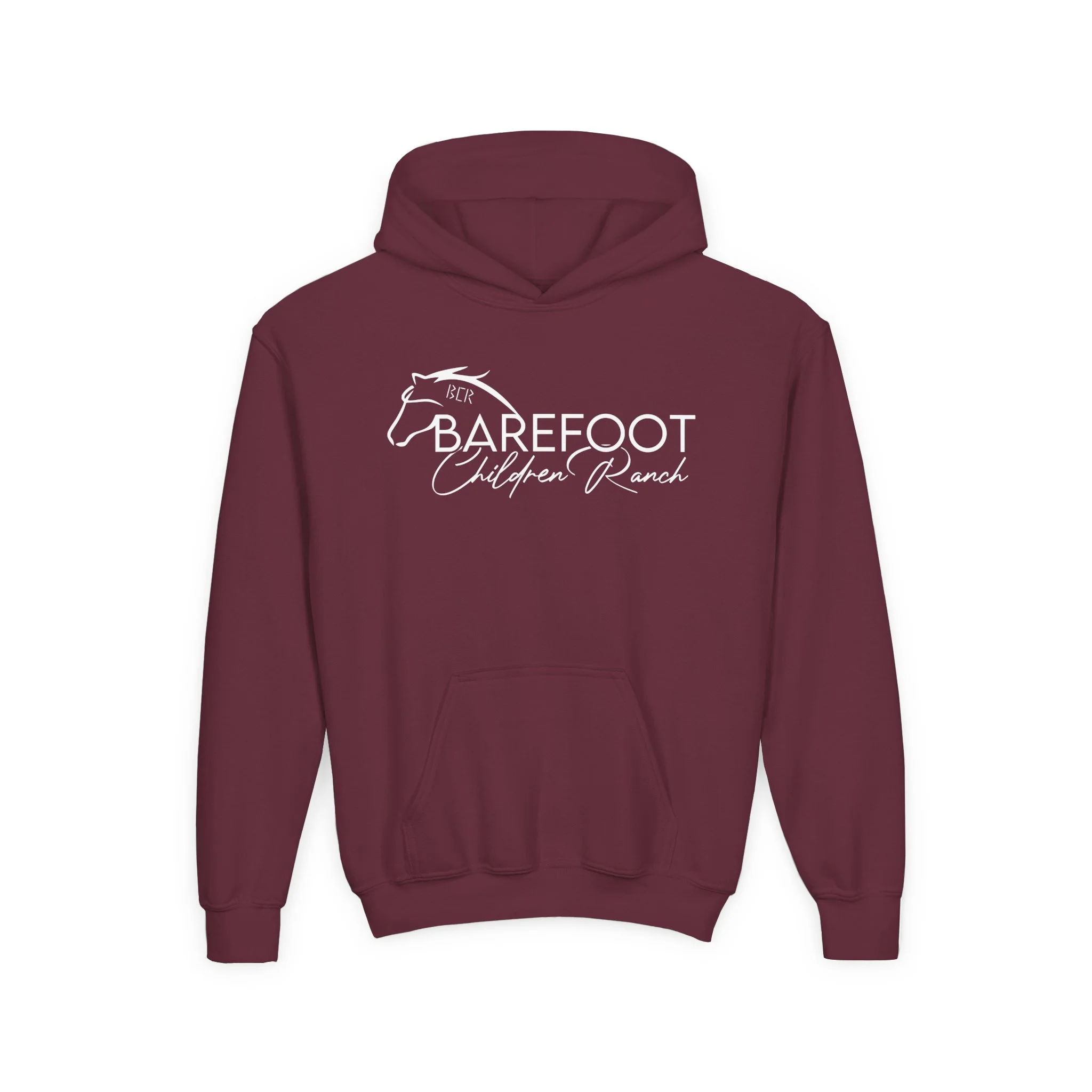Barefoot Children Ranch - Youth Heavy Blend Hooded Sweatshirt
