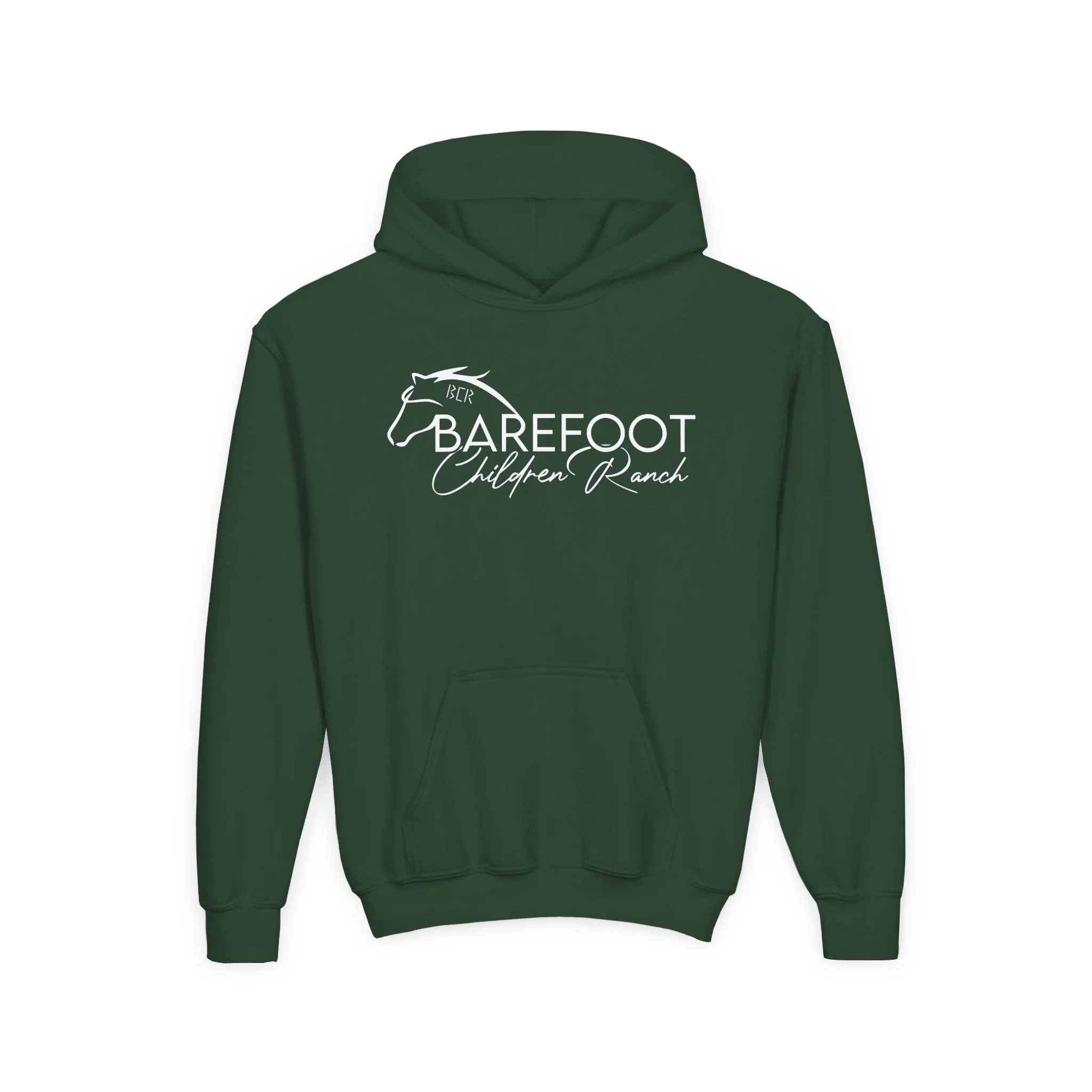 Barefoot Children Ranch - Youth Heavy Blend Hooded Sweatshirt