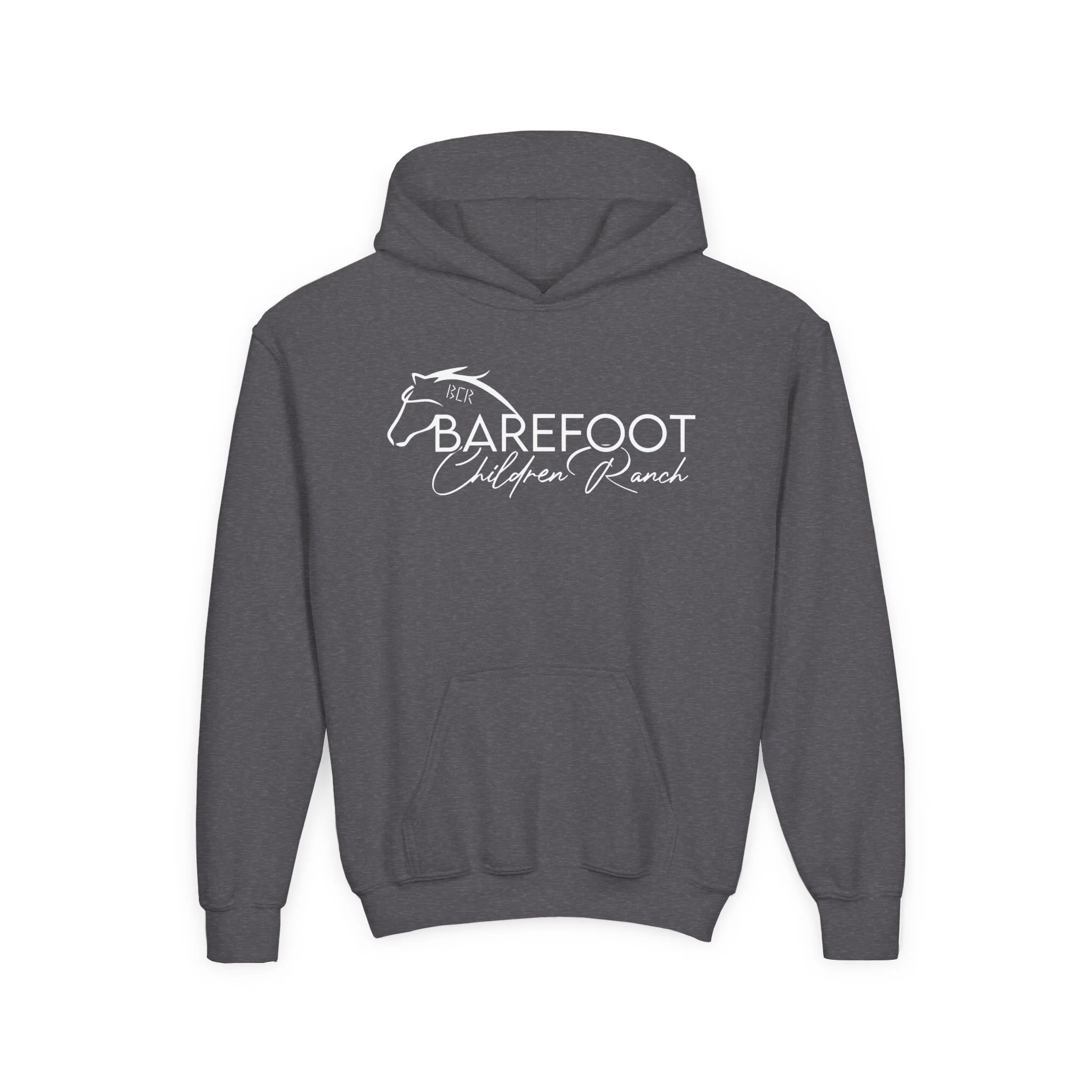 Barefoot Children Ranch - Youth Heavy Blend Hooded Sweatshirt