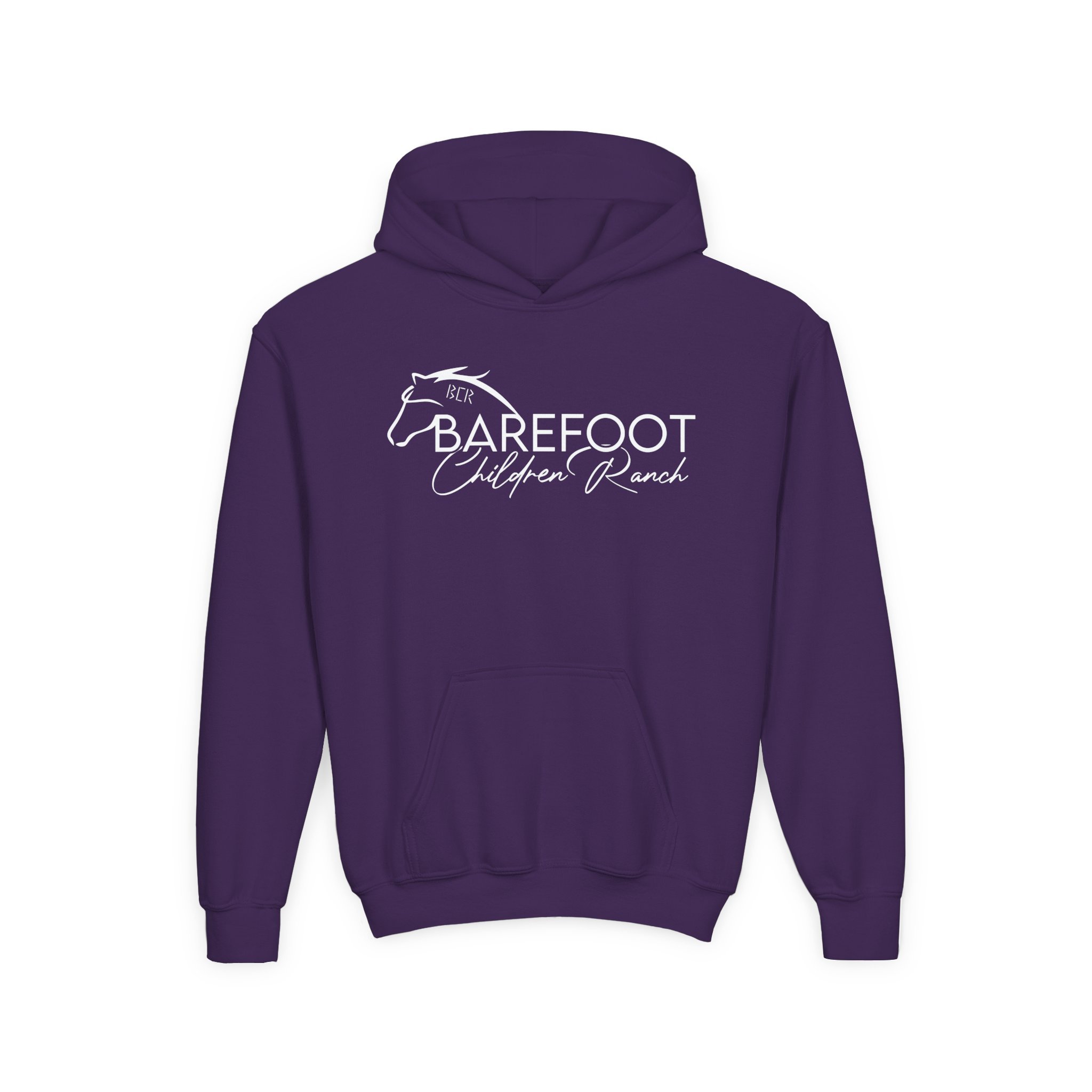 Barefoot Children Ranch - Youth Heavy Blend Hooded Sweatshirt