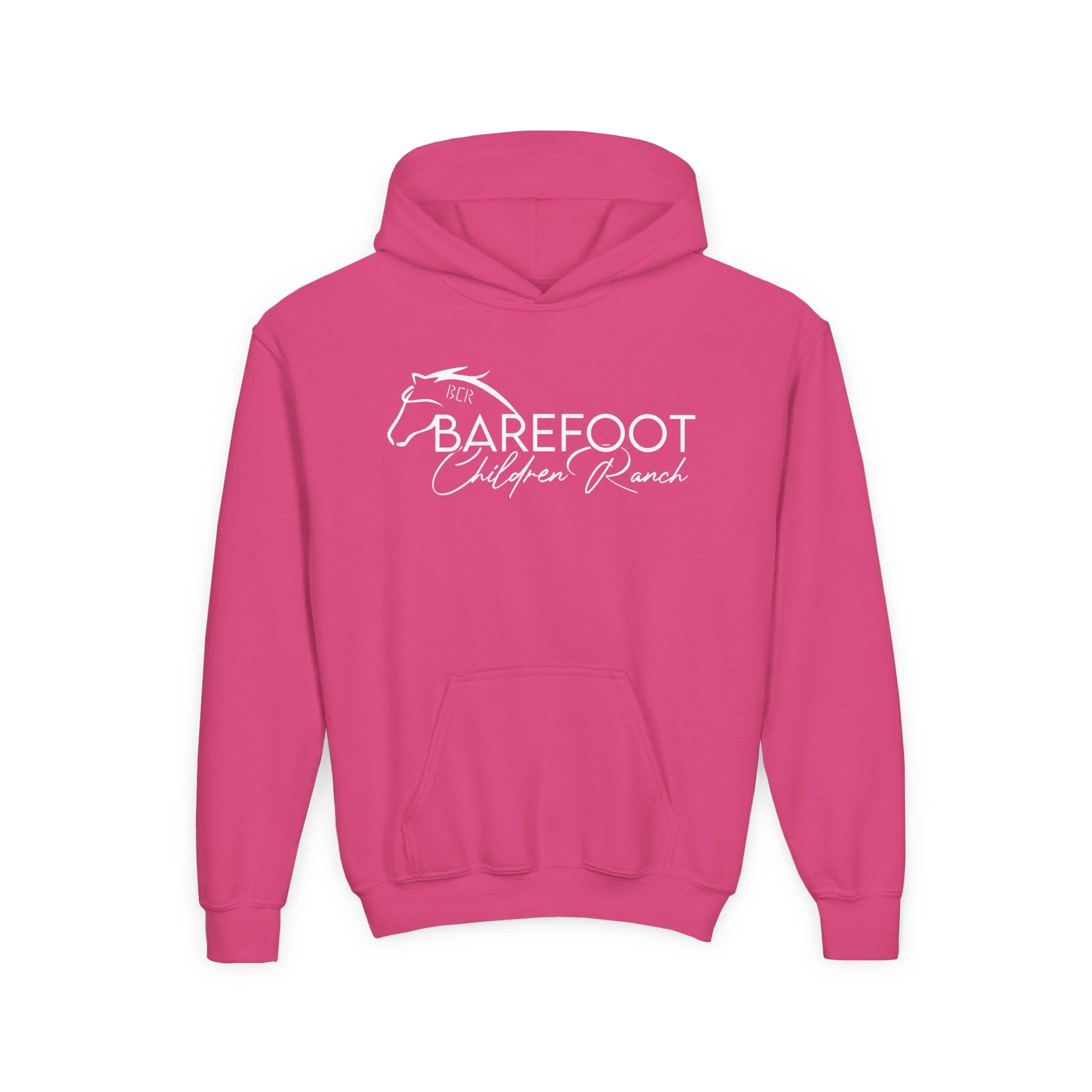 Barefoot Children Ranch - Youth Heavy Blend Hooded Sweatshirt