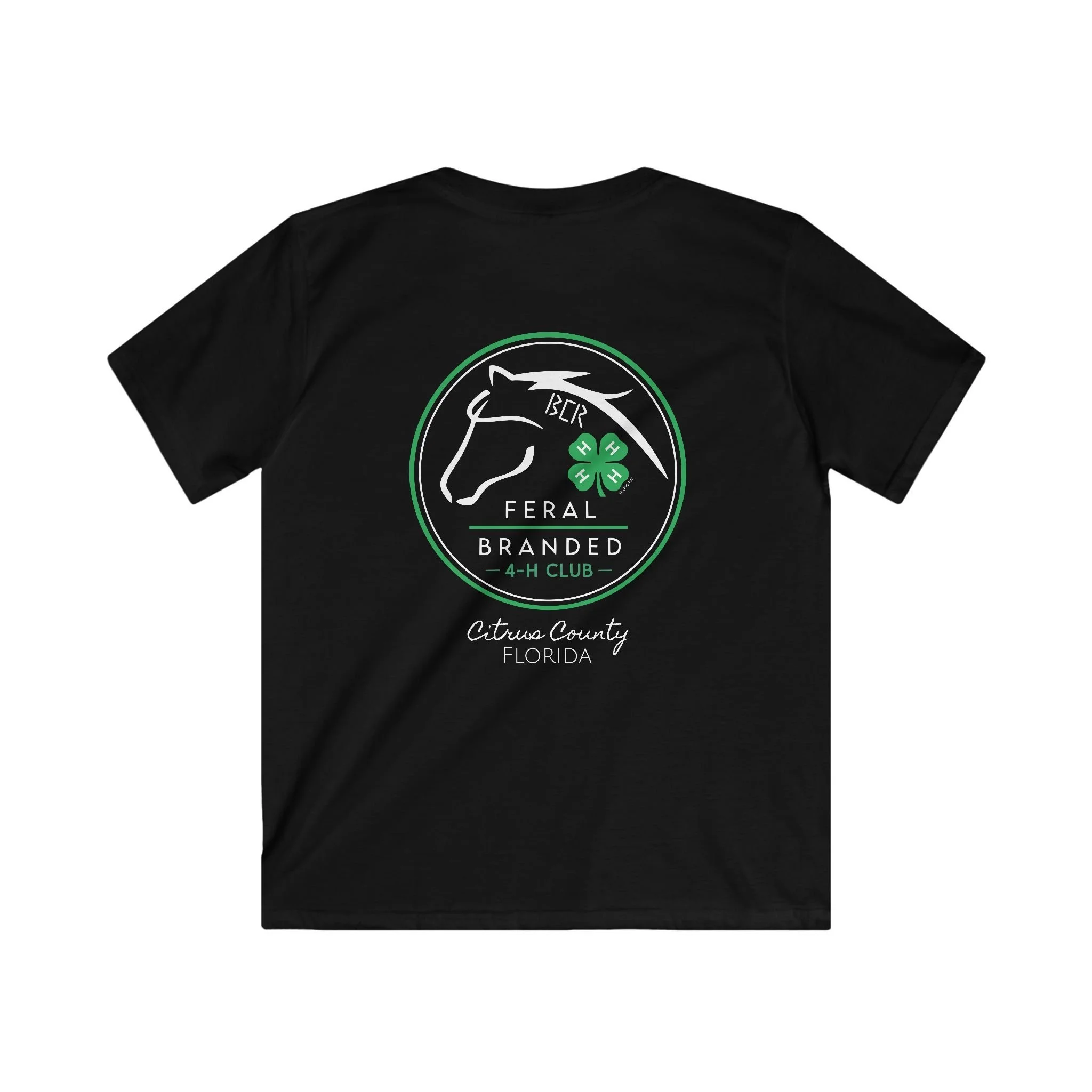 Feral Branded 4-H Kids Softstyle Tee