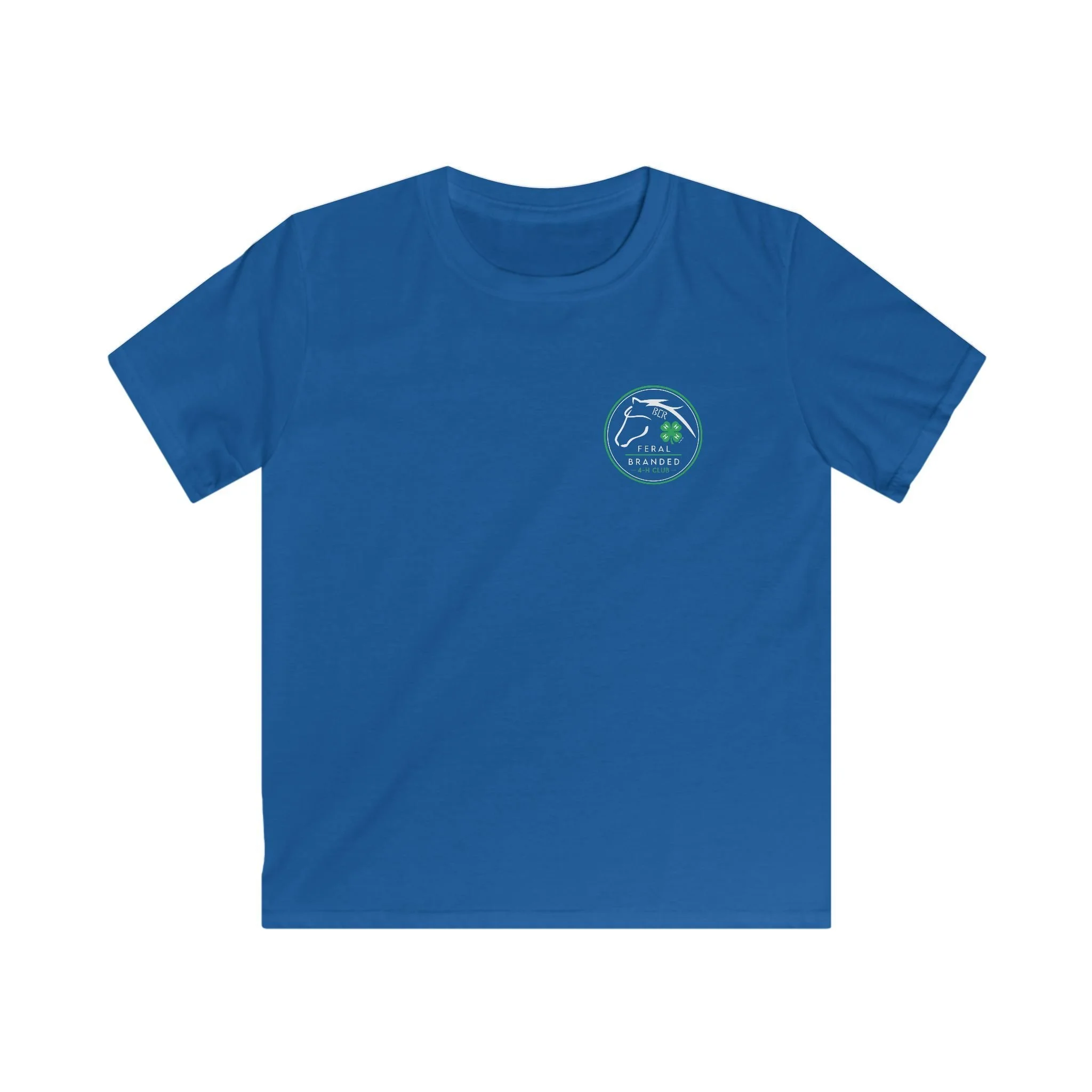 Feral Branded 4-H Kids Softstyle Tee