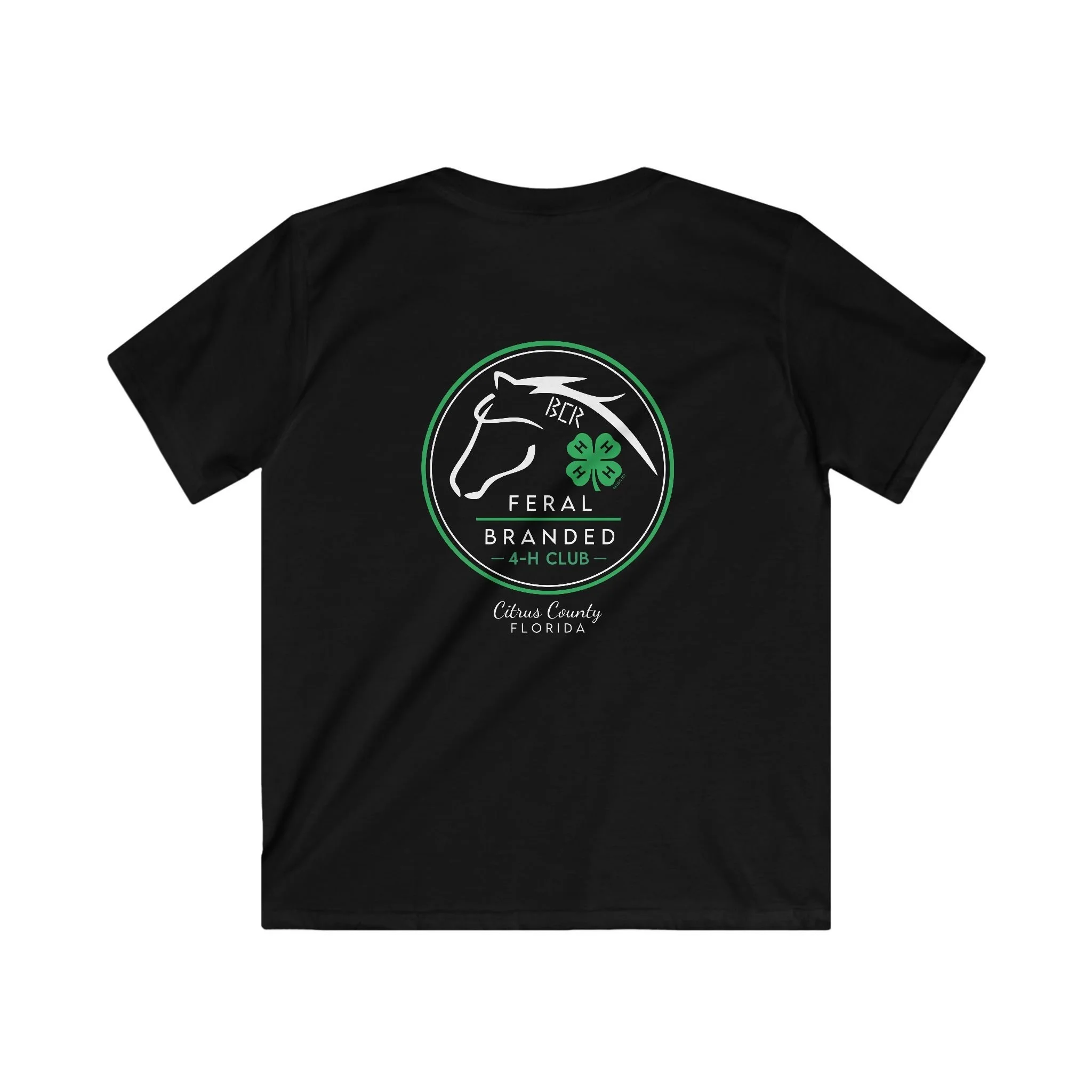 Feral Branded 4-H Kids Softstyle Tee