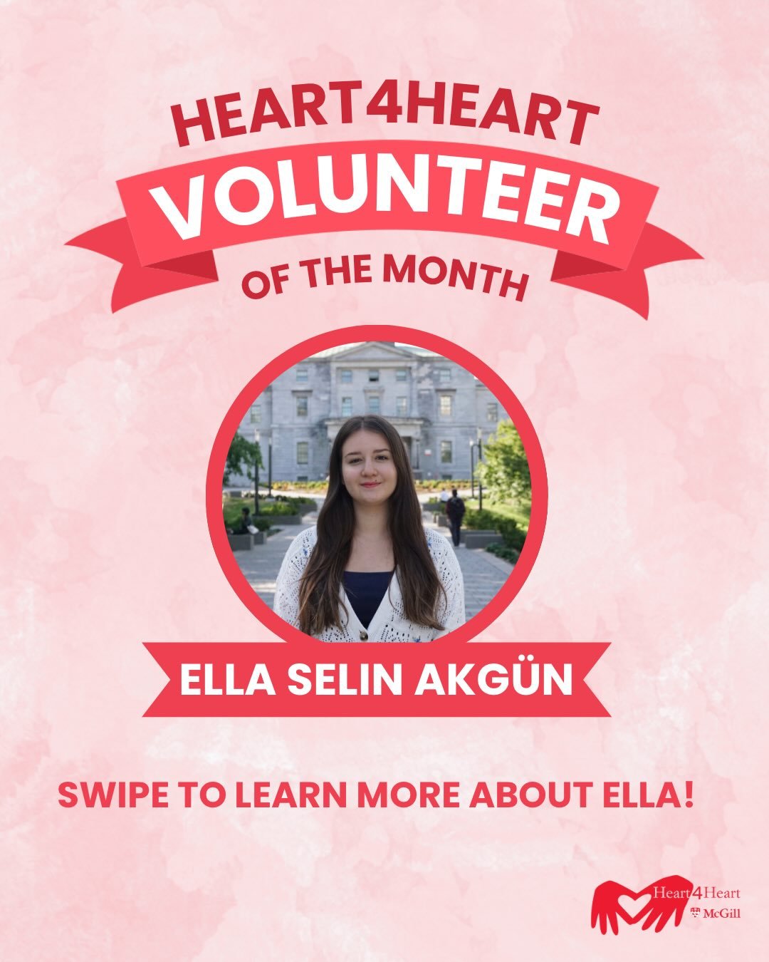 Please join us in congratulating our December volunteer of the month, Ella!! If you want the chance to contribute to an awesome cause and be named volunteer of the month, join the H4H volunteer WhatsApp group chat, linked in our linktree