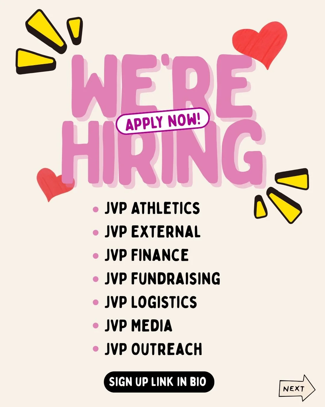 Interested in joining the Heart4Heart team this winter? We are recruiting jVPs for our team.

Application deadline: Monday, January 12 @ 11:59 PM
Workshops will happen on Tuesday, January 13th @ 5:30 PM

 🔗 Link in bio to apply &mdash; once you sign