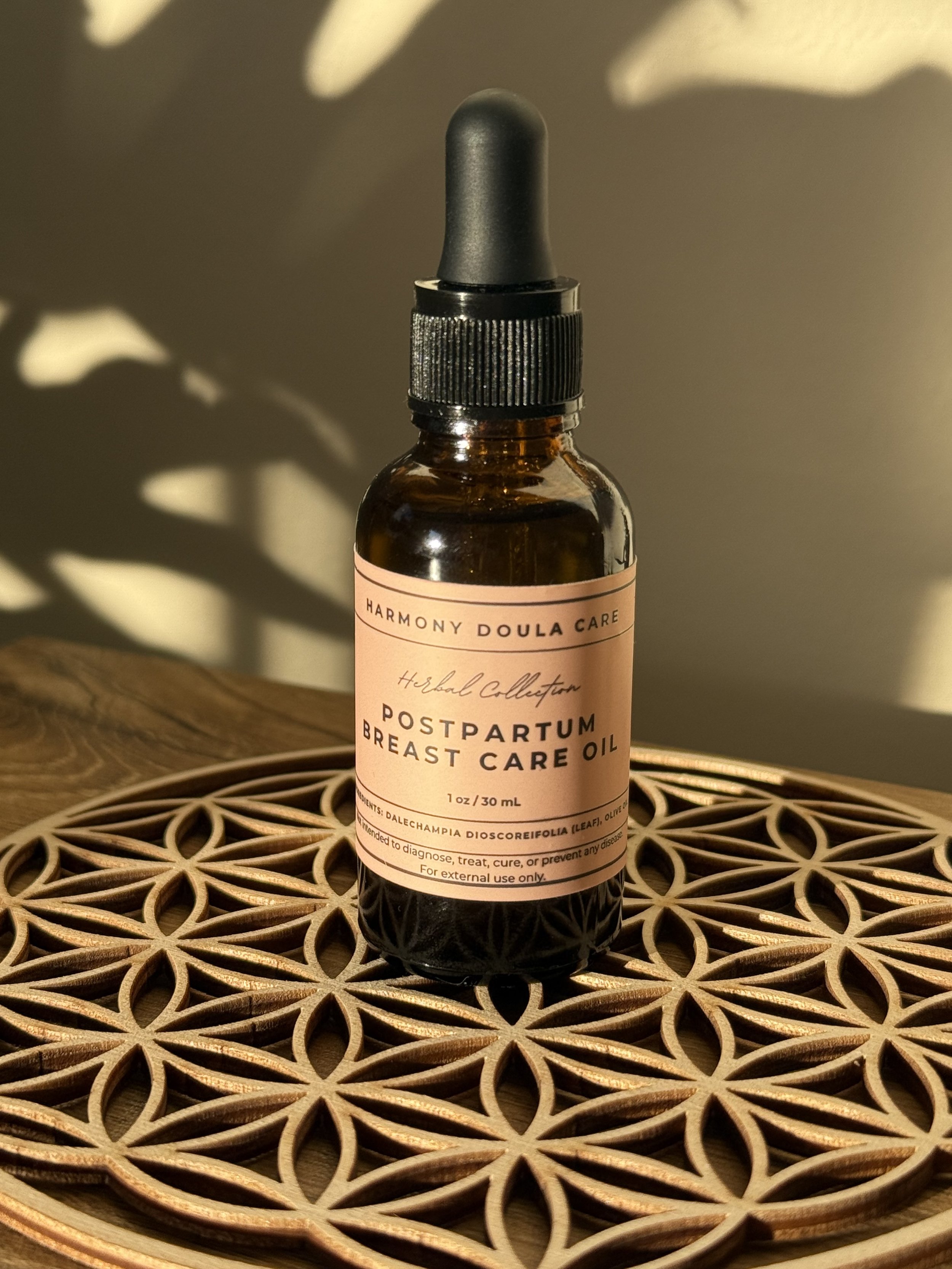 Postpartum Breast Care Oil