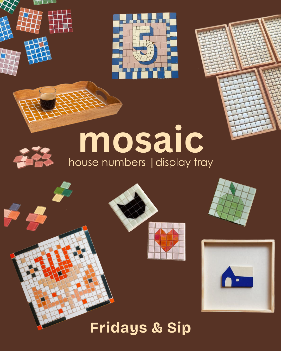 Mosaic: Trinket Trays | Fridays &amp; Sip