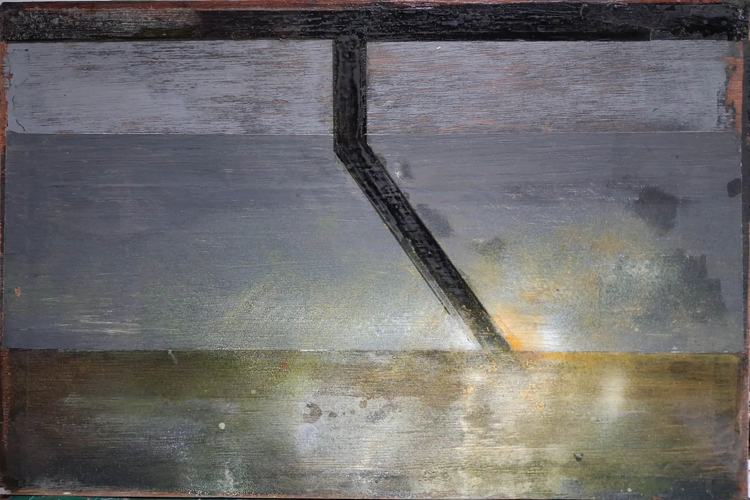 ꜱɴᴏᴡ ᴏɴ ᴛʜᴇ ᴊÄɢᴀʟᴀ
300×400 flooring enamel, polyeurethane, shellac, spraypaint