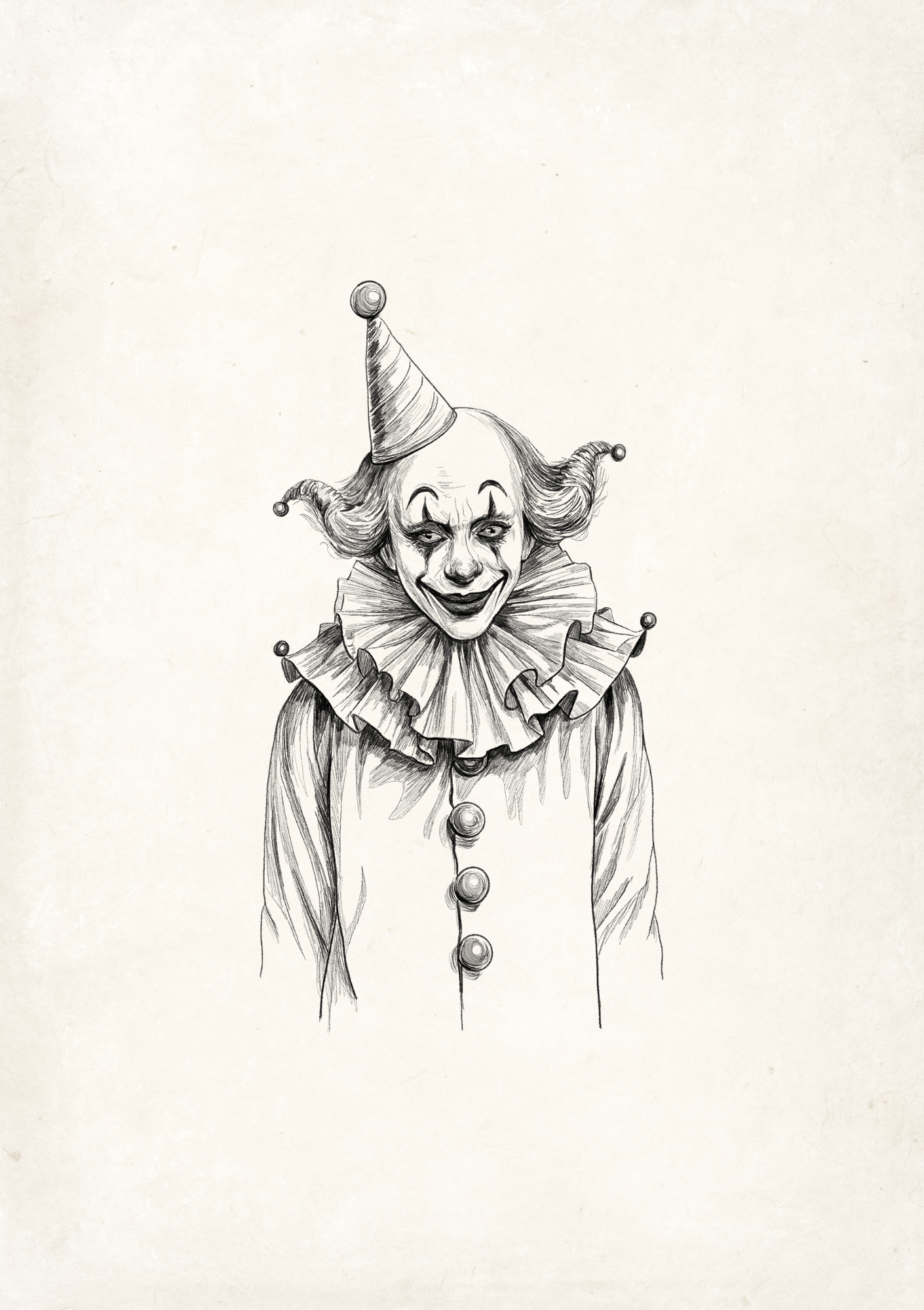 THE CLOWN (2025) |
A5 |
Digital on Procreate