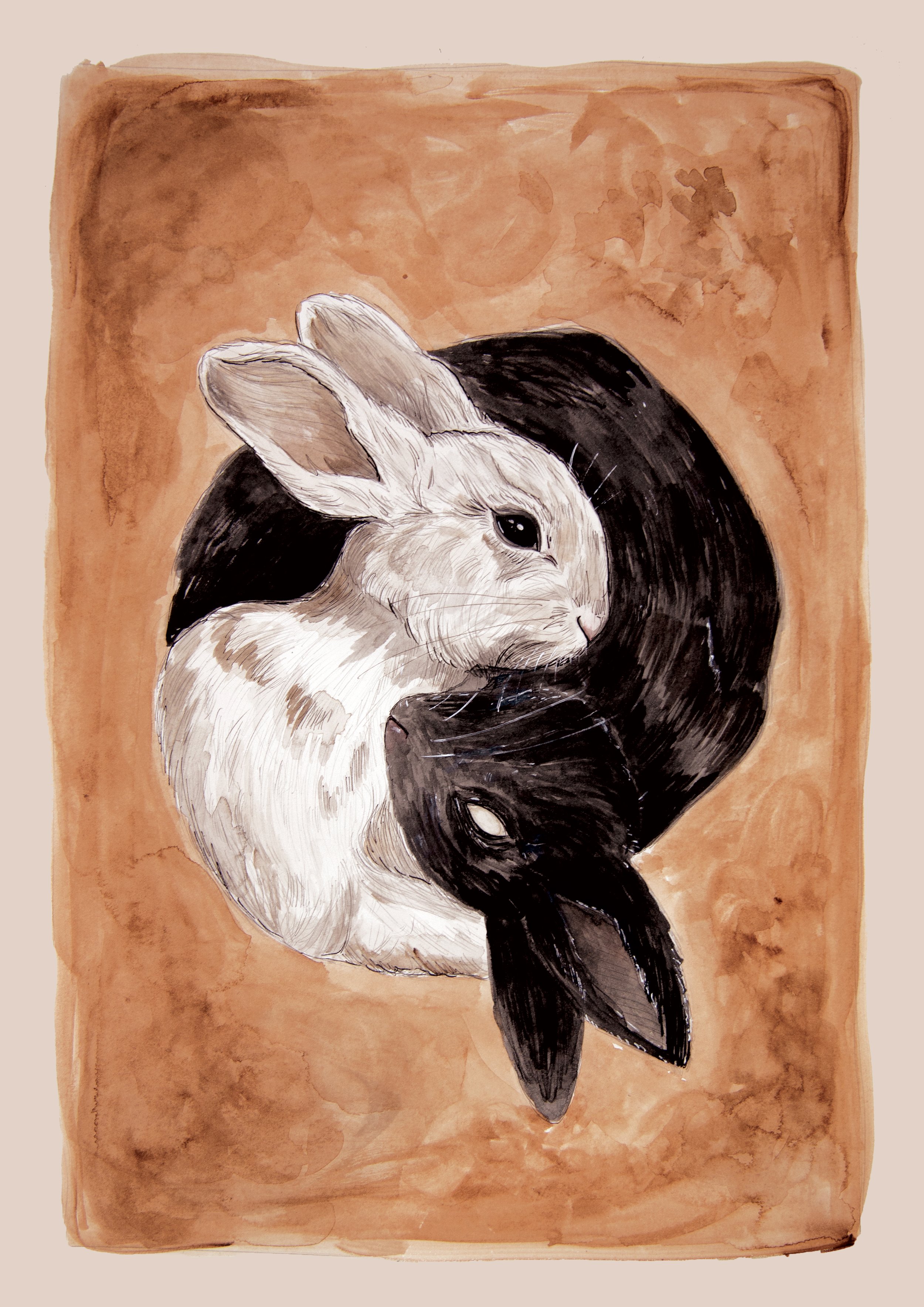 YIN & YANG (2026) |
A3 |
Watercolour on Paper