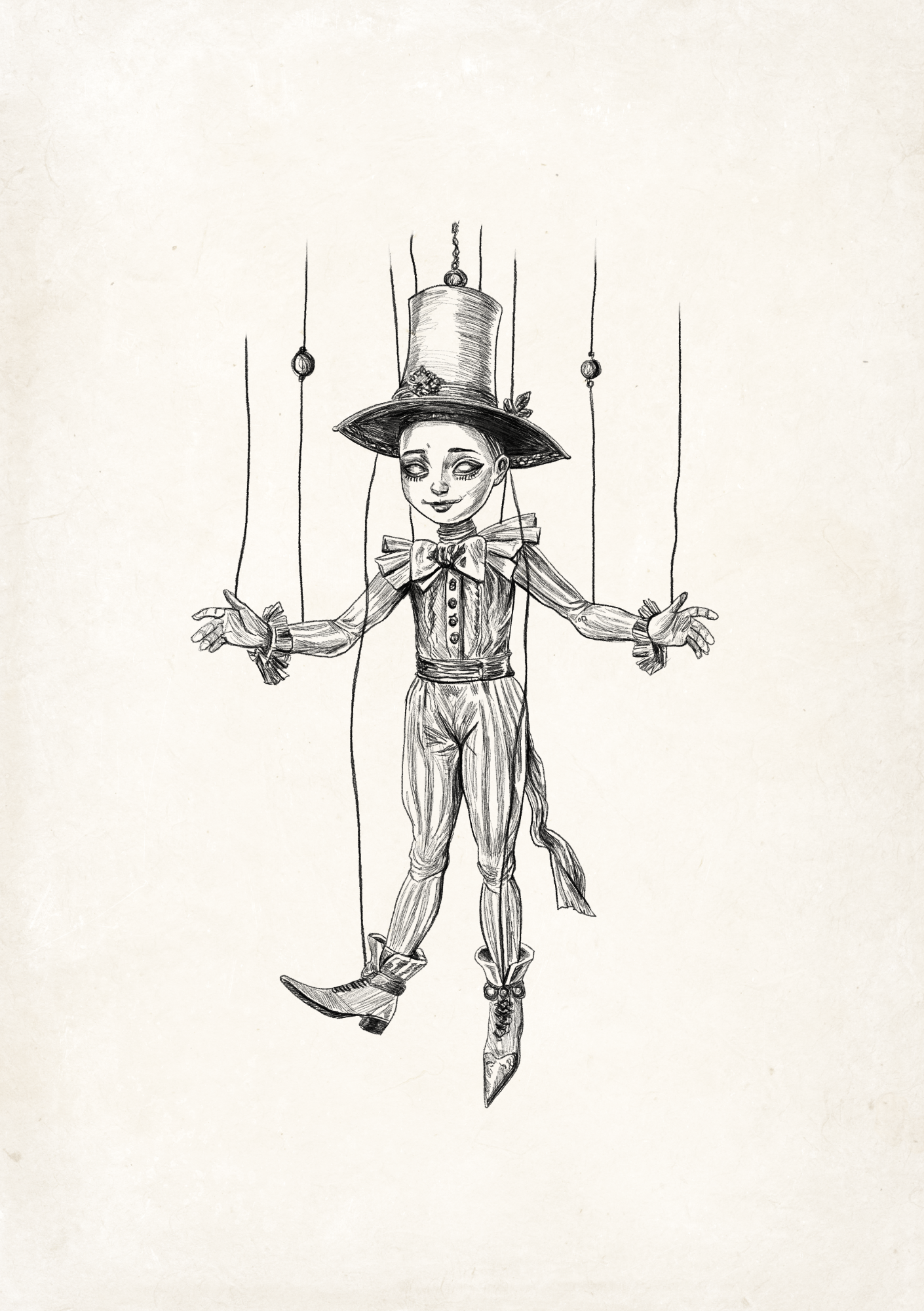 THE PUPPET (2025) |
A5 |
Digital on Procreate