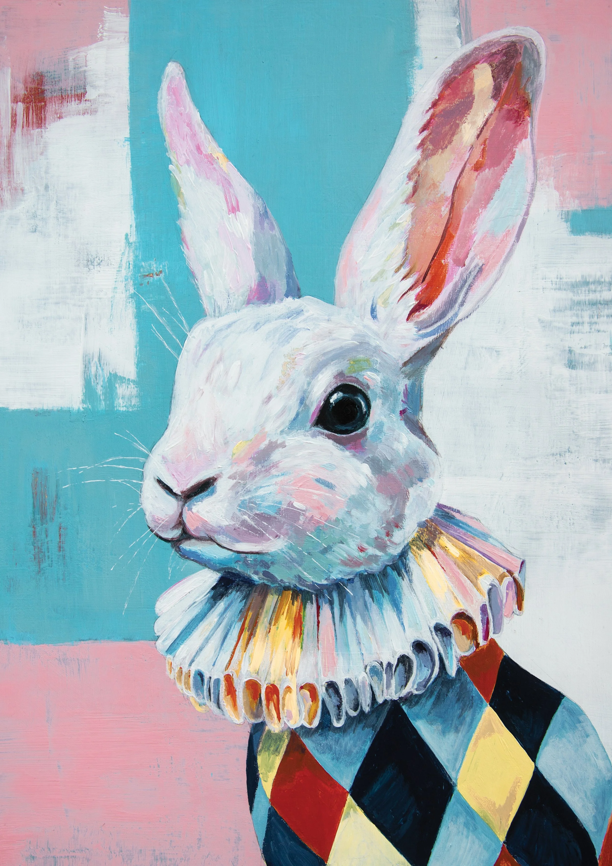 MR PERCIVAL (2025) |
50cm H x 40cm W |
Acrylic on Wood Panel