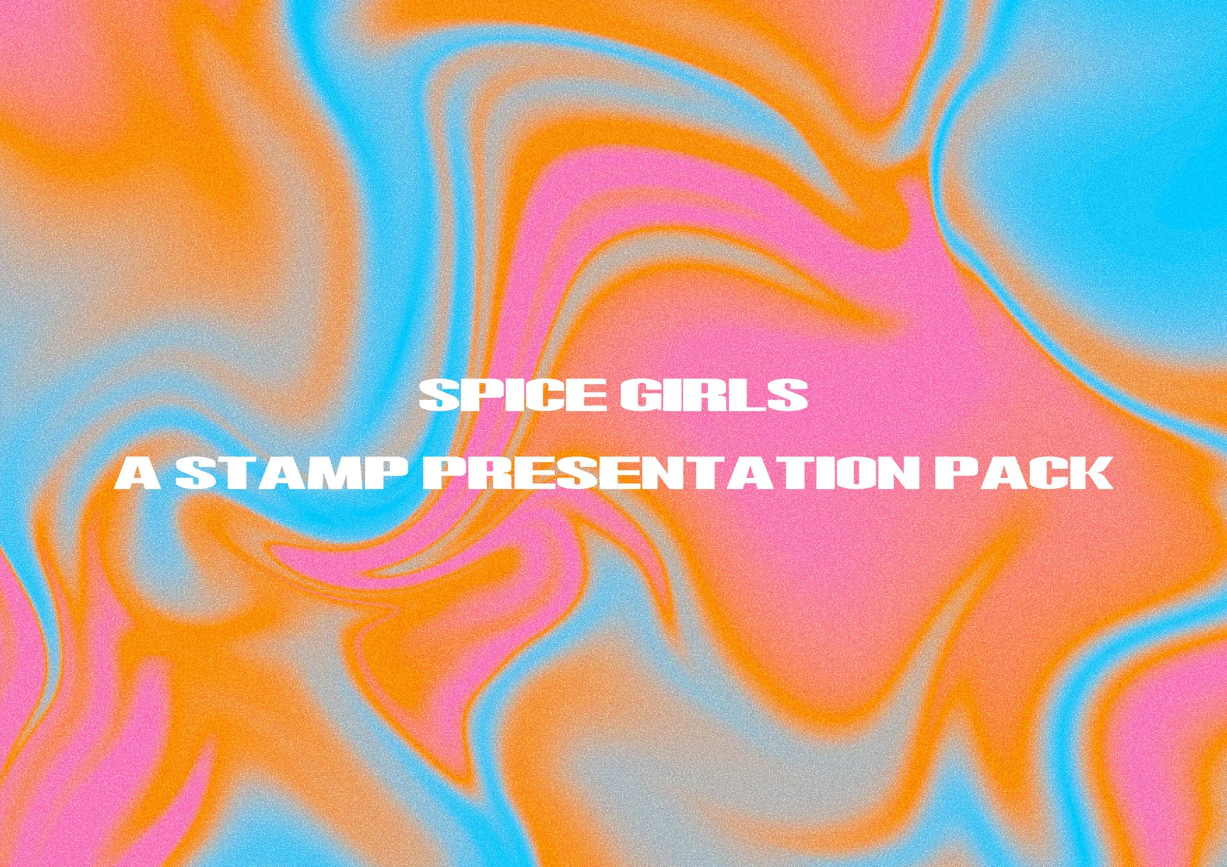 Spice Girls Stamp Pack