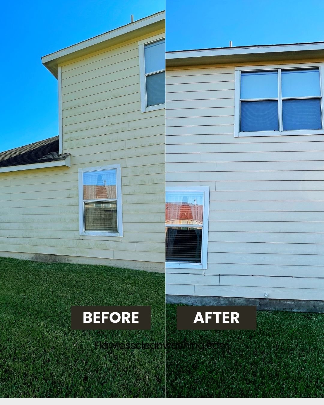 Don’t settle for “dirty normal.”
We make old siding look brand new every time.
📞 Book your clean-up now: 832-863-4399