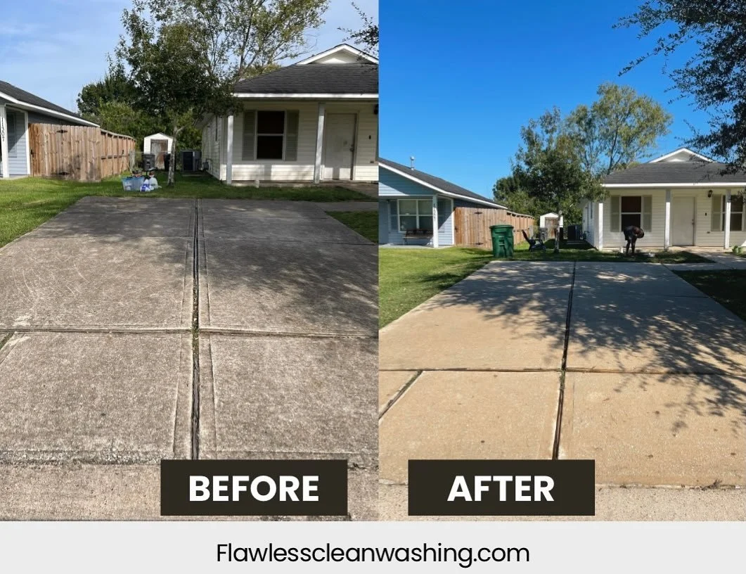 First impressions start at the driveway.
~FlawlessCleanWashing.com
