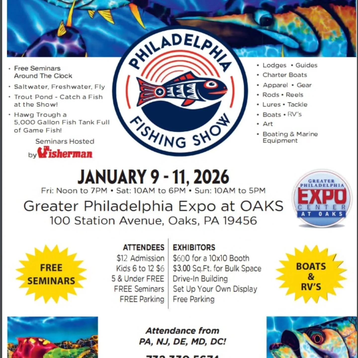 If you are in the Philadelphia area over the weekend stop and say hello.

#fishexpo #Veteranflyfishing #freshwaterfishing #smallbusinessowners #Pennsylvania 
@phillyexpocenteroaks