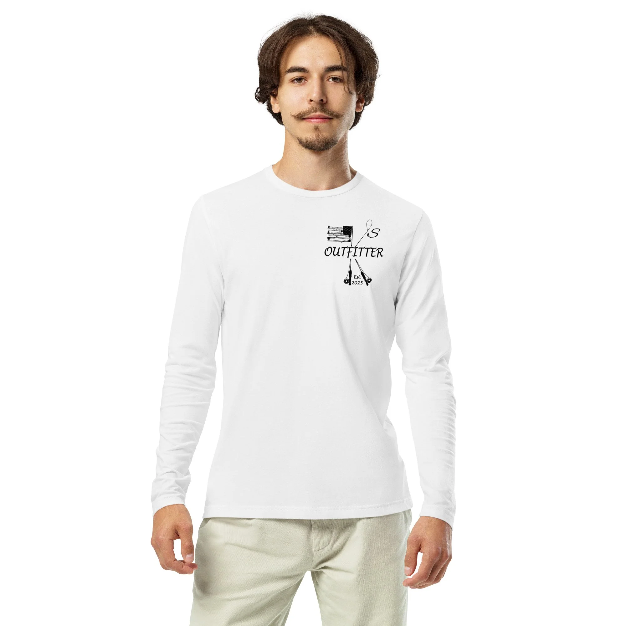 Long Sleeve Fitted Crew