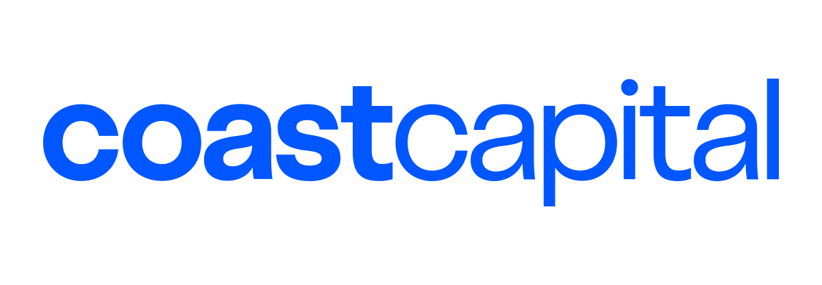The word 'coastcapital' in large blue and black letters on a white background.
