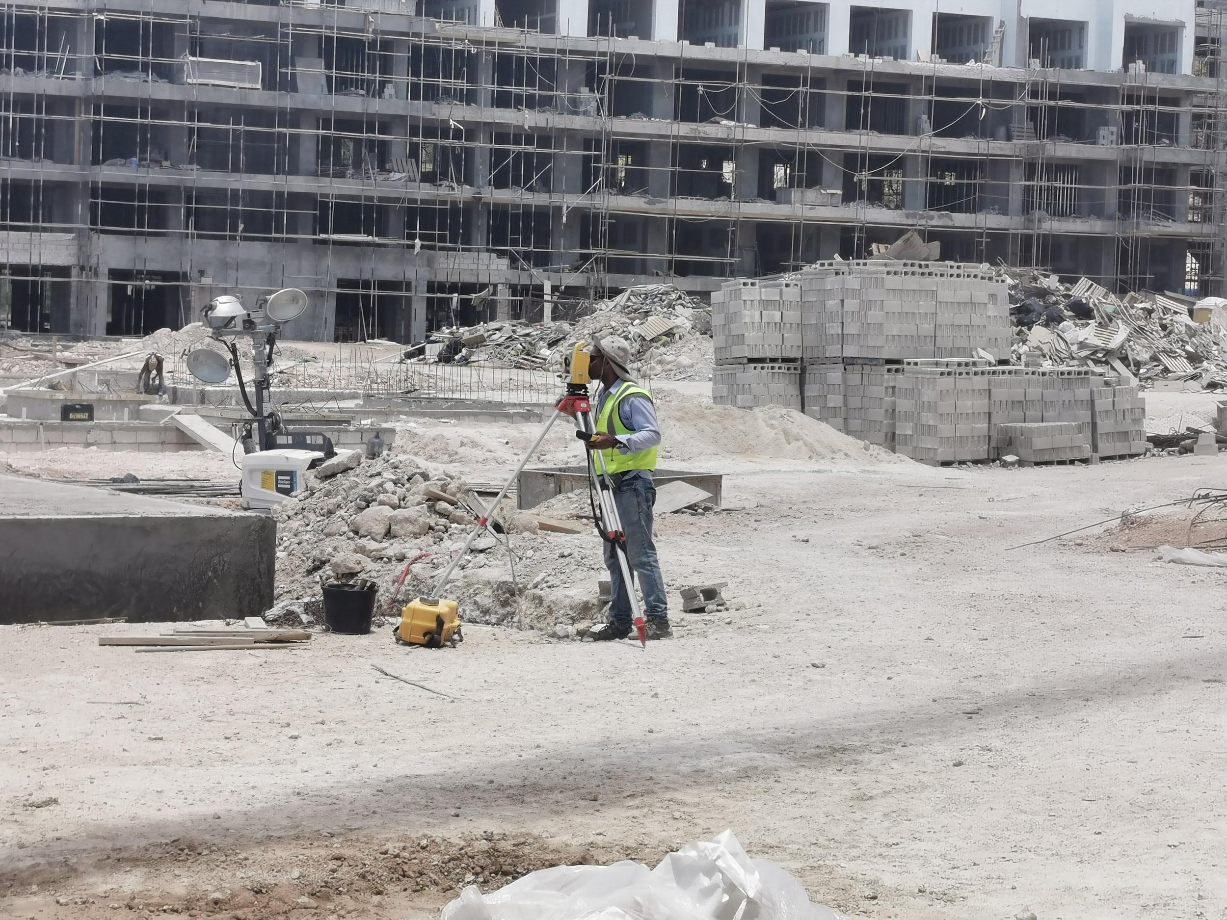 Topografía de construcción - Proyecto Hotel H10-Ocean Coral Spring, Jamaica