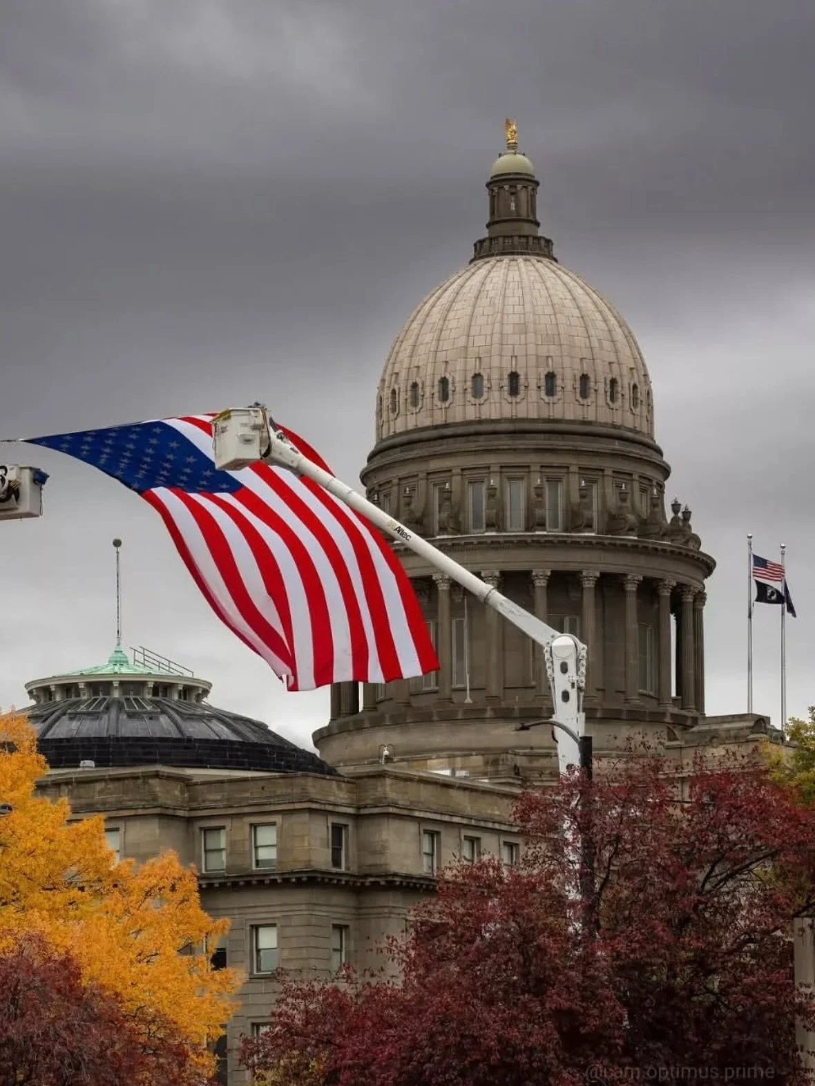 It&rsquo;s almost Veterans Day. 🇺🇸 I have been thinking about our country&rsquo;s current situation. I&rsquo;ve had the opportunity to learn so much about the @idahonationalguard this past year as an Honorary Commander for the Idaho Air National Gu
