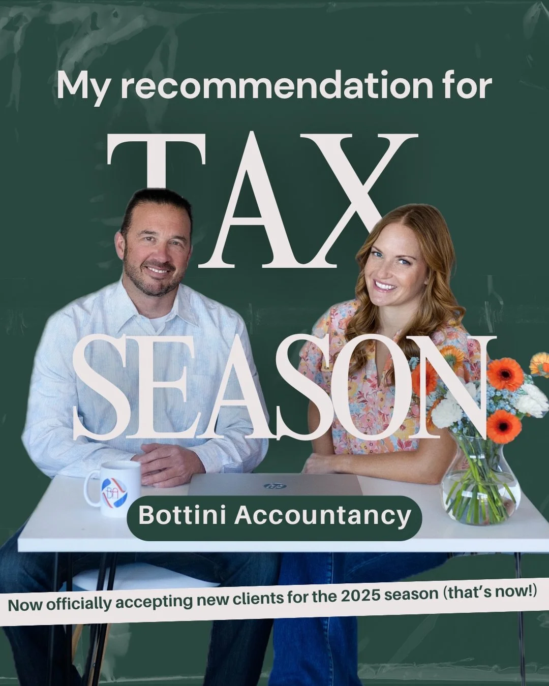 People are constantly asking me where I get my taxes done! Maybe ya&rsquo;ll struggle as much as us??? 

We do not like taxes. It hurts both Shane&rsquo;s and my brains. 😂 When our previous accounting firm niched down, we needed to make a shift, and