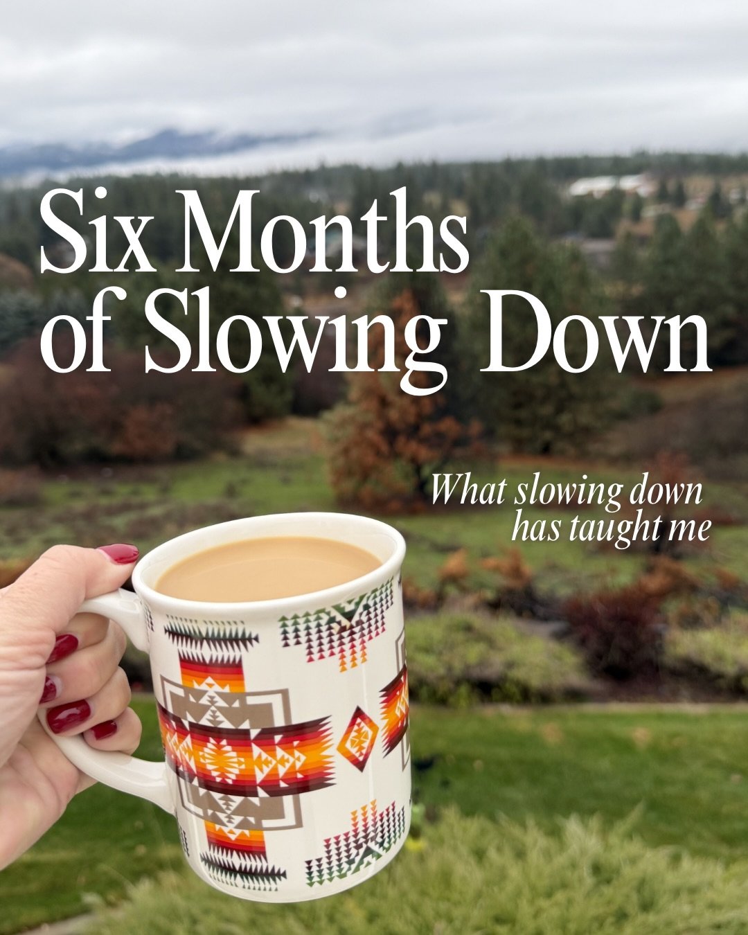 Today marks 6 months of my slowdown. And since so many of you have said that this has been valuable for you to follow along with, I&rsquo;ll share what I&rsquo;ve learned so far. I&rsquo;ll be talking more on this moving forward on my new page @unrul