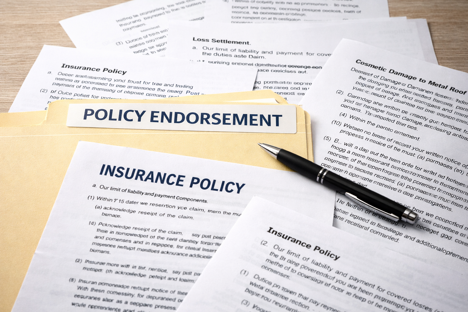 Understanding Policy Language and Endorsements in an Insurance Claim
