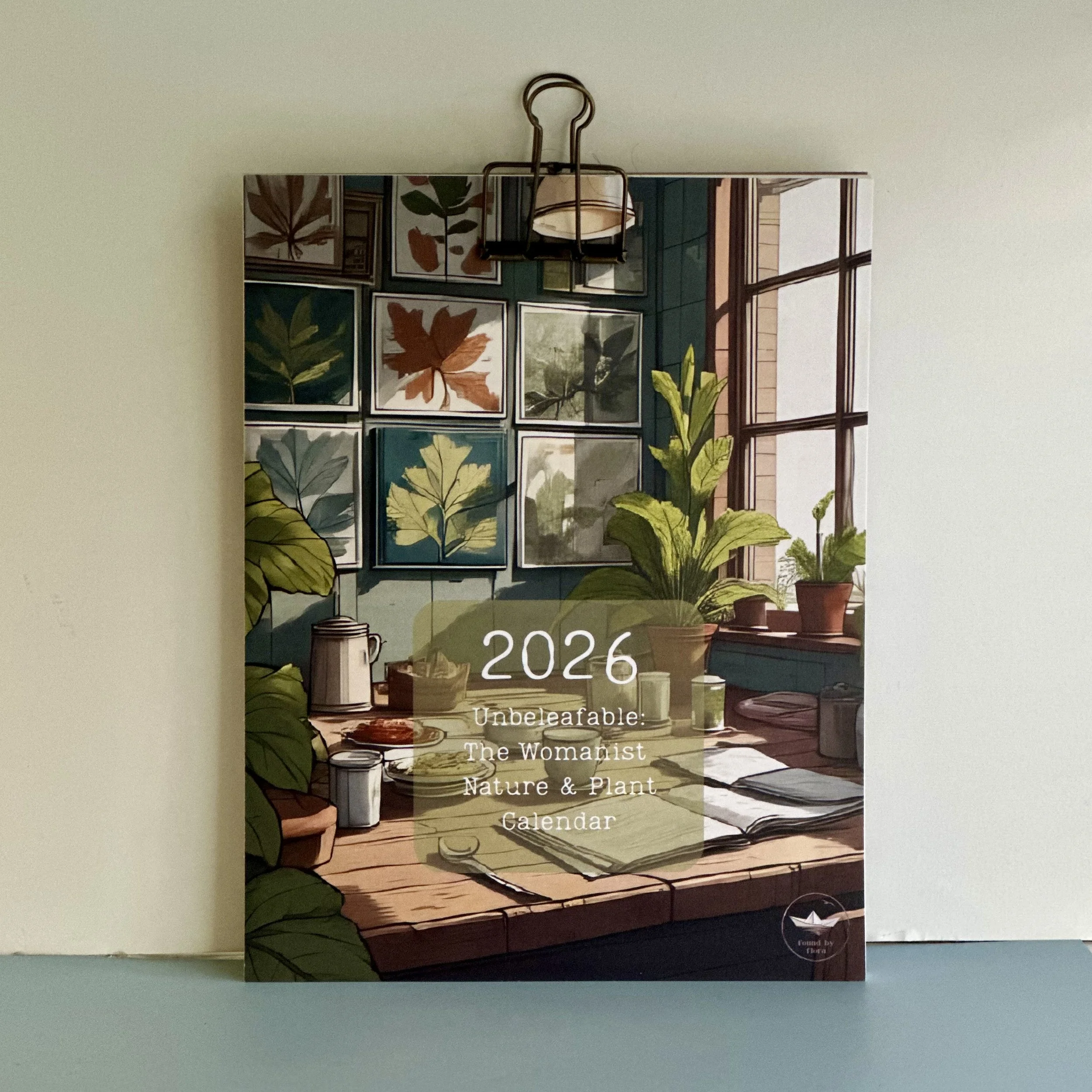 2026 Unbeleafable: The Womanist  Nature & Plant Calendar