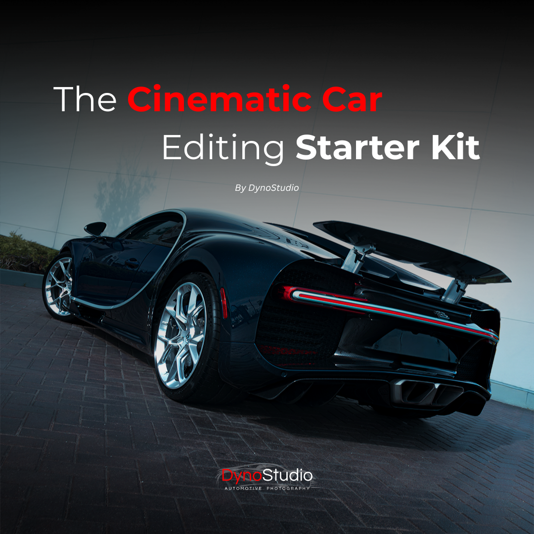 Car Photography Beginner Starter Pack - By DynoStudio