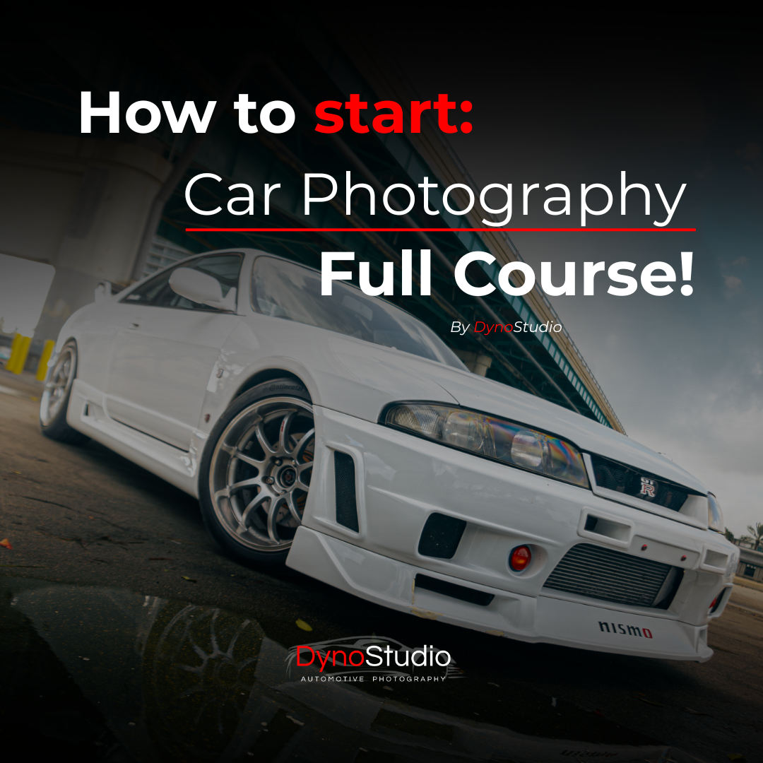 How to start Car Photography Course - by DynoStudio