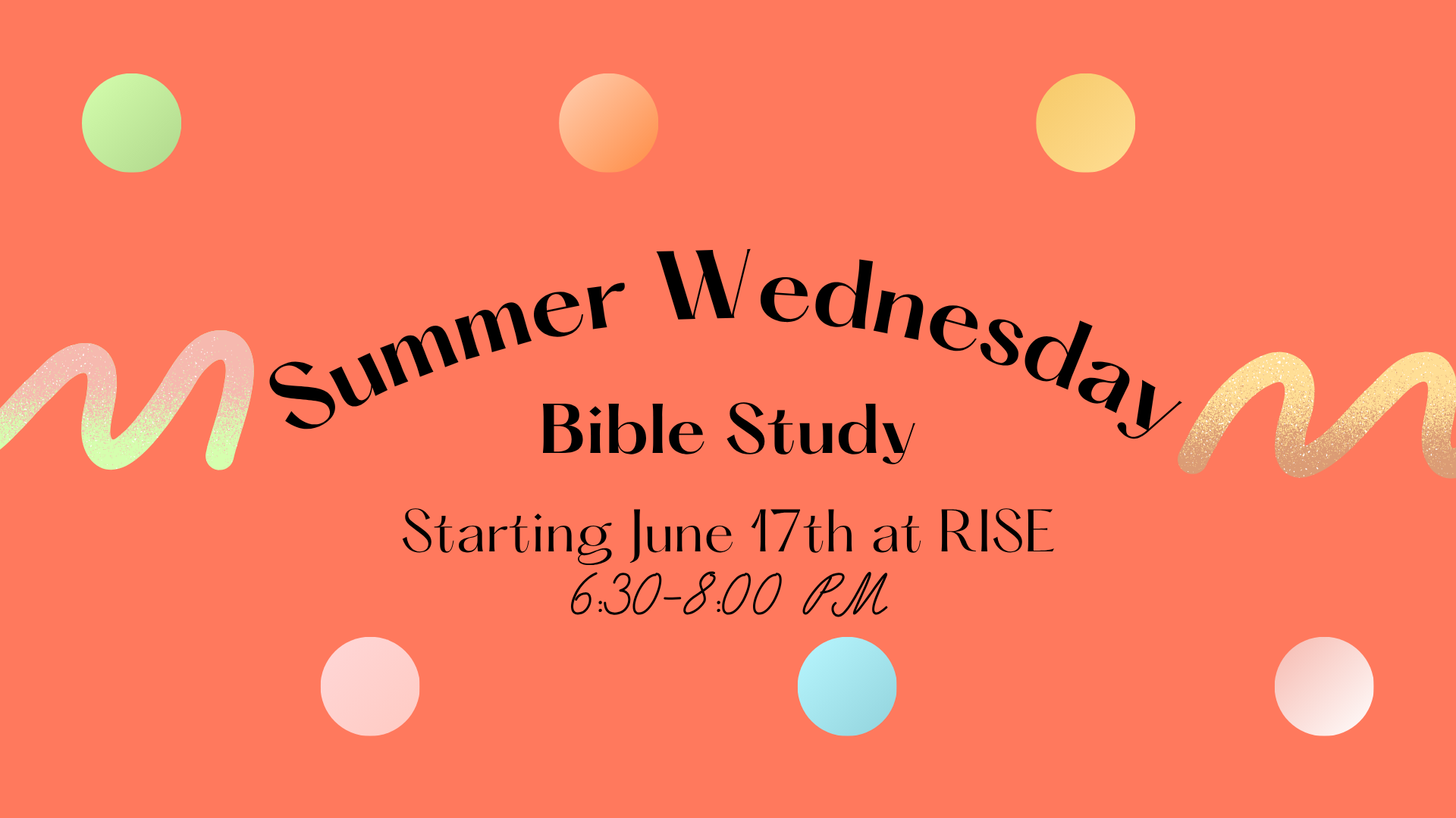 Wednesday Night Bible Study