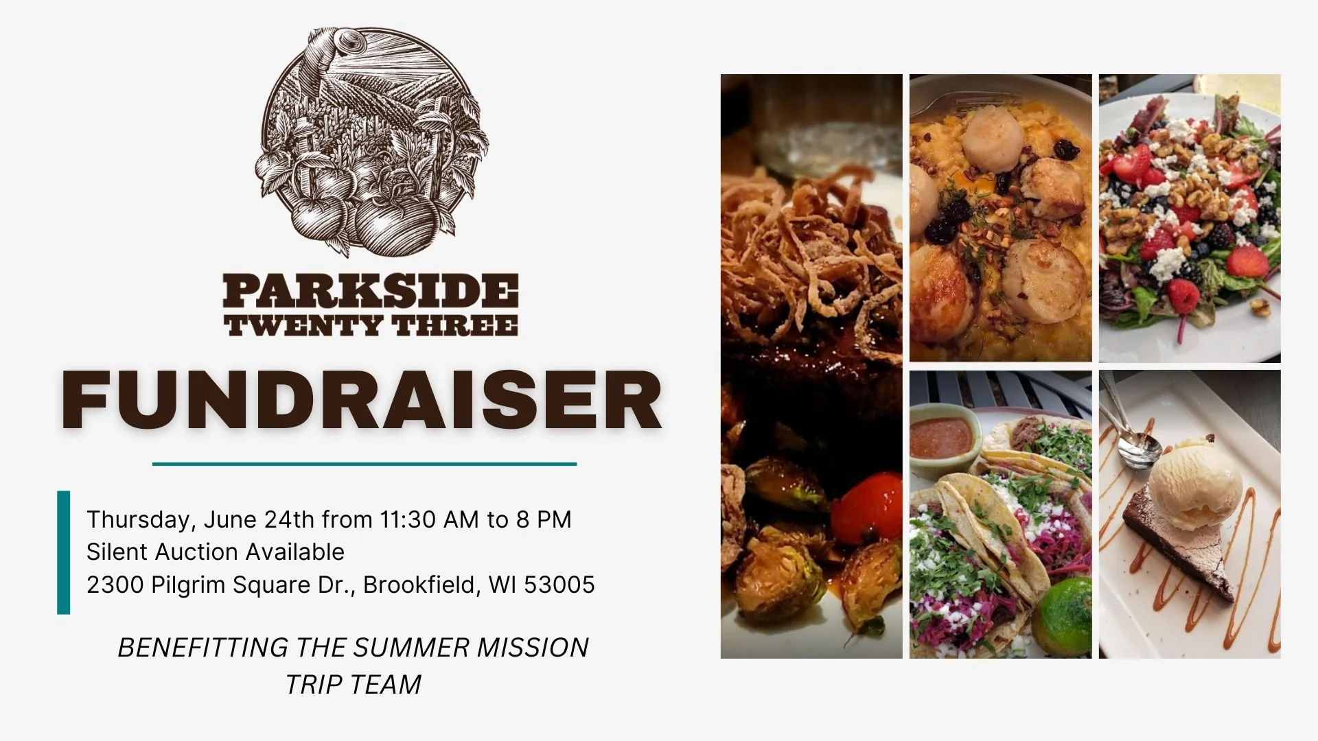 Parkside 23 Mission Trip Fundraiser