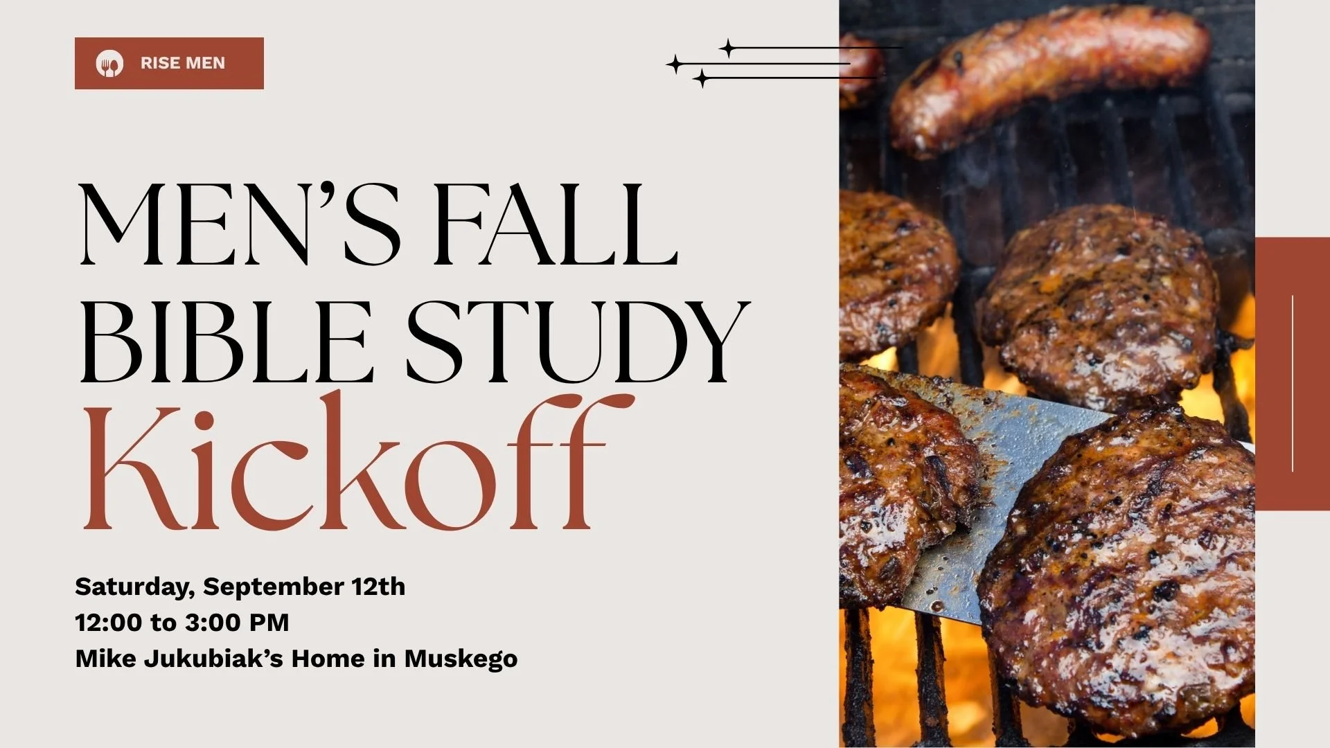 Men's Fall Bible Study Kickoff Picnic