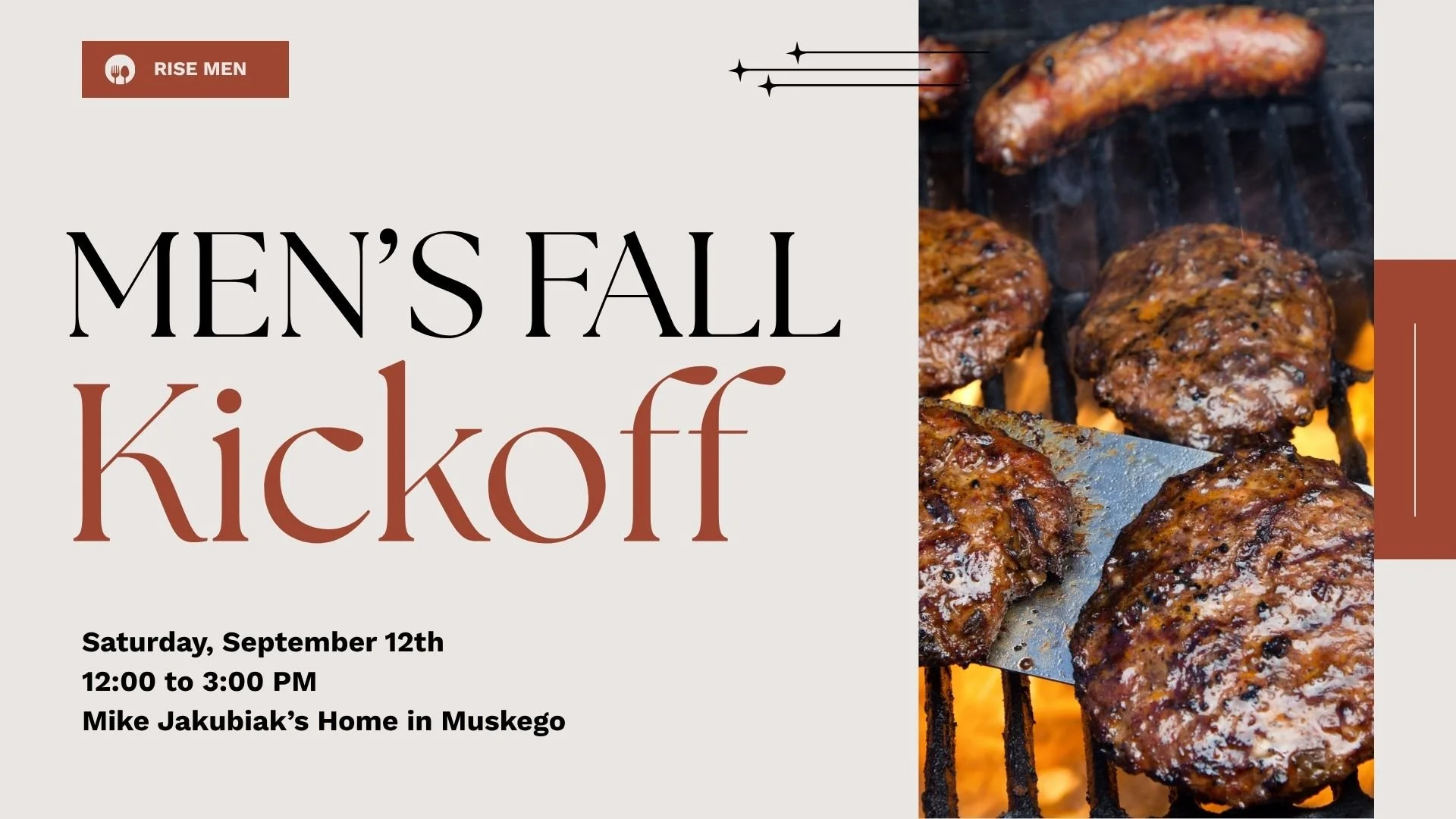 Men's Fall Bible Study Kickoff Picnic