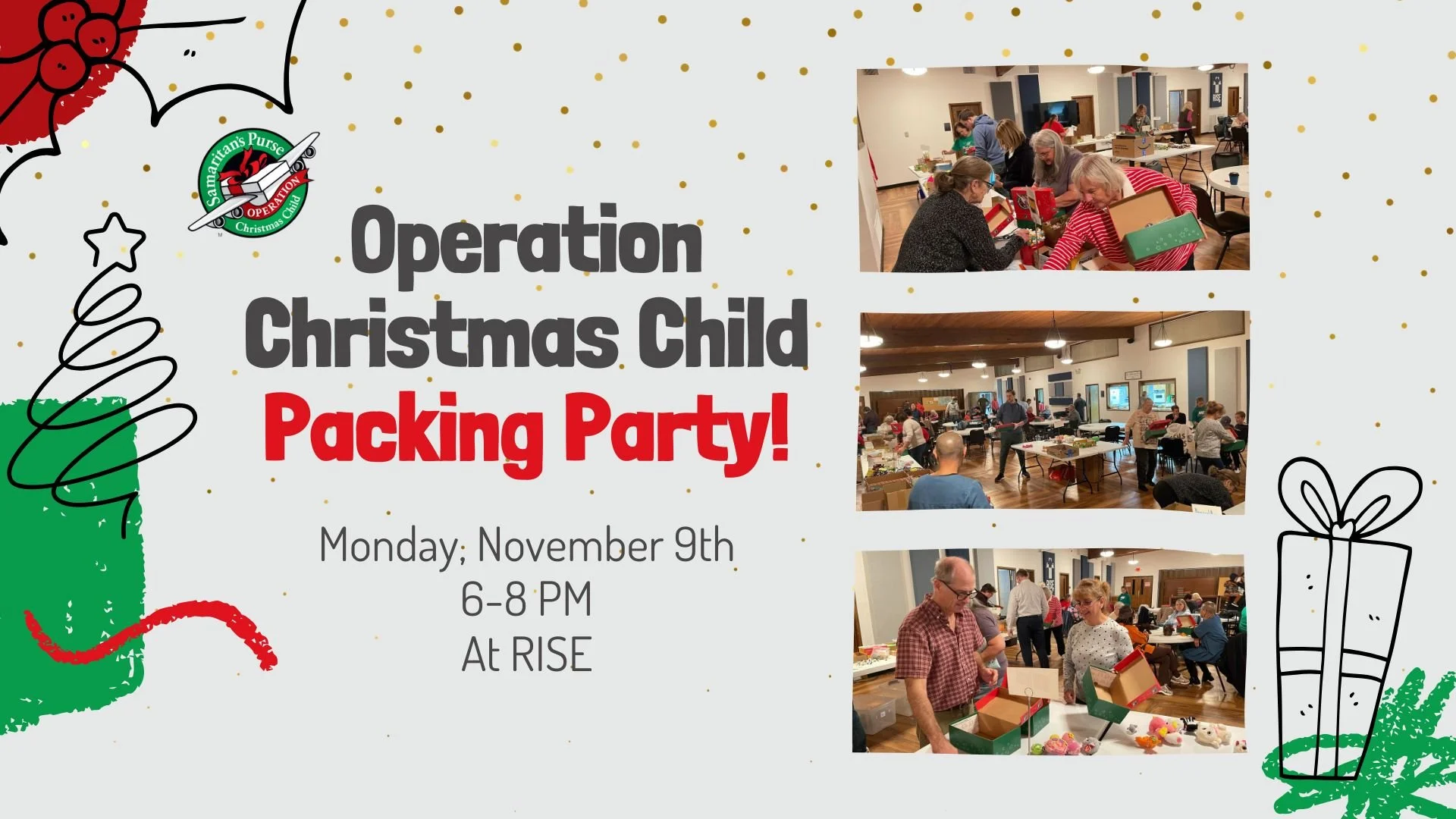 Operation Christmas Child Packing Party