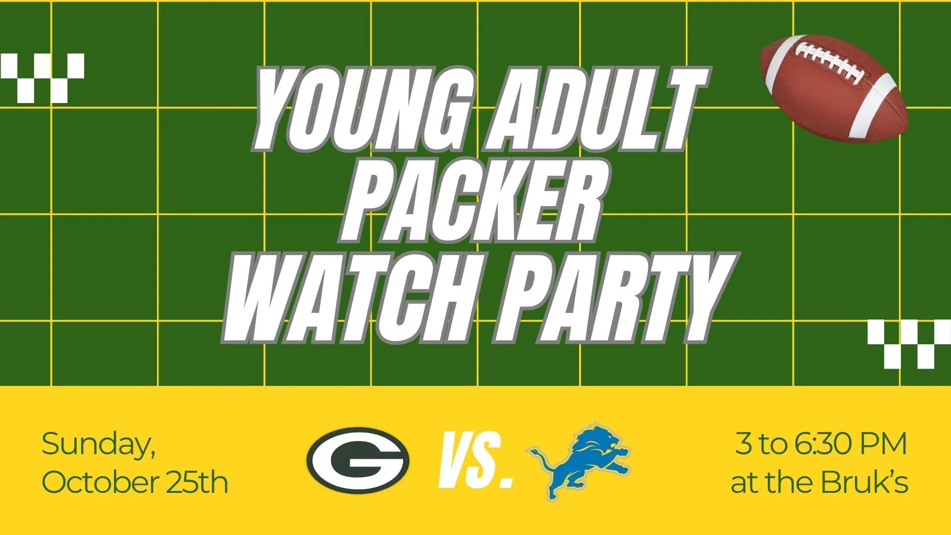 Young Adult Packer Watch Party