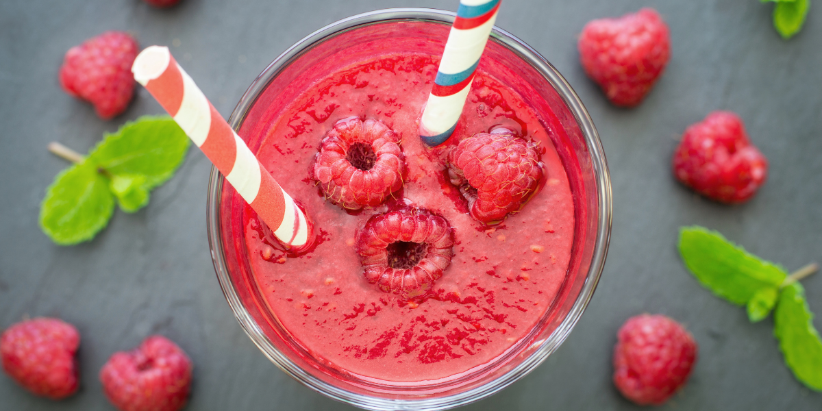 Raspberry Protein Smoothie
